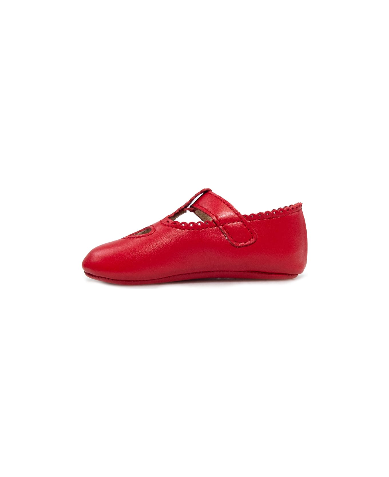 La stupenderia Leather Shoes - Red シューズ