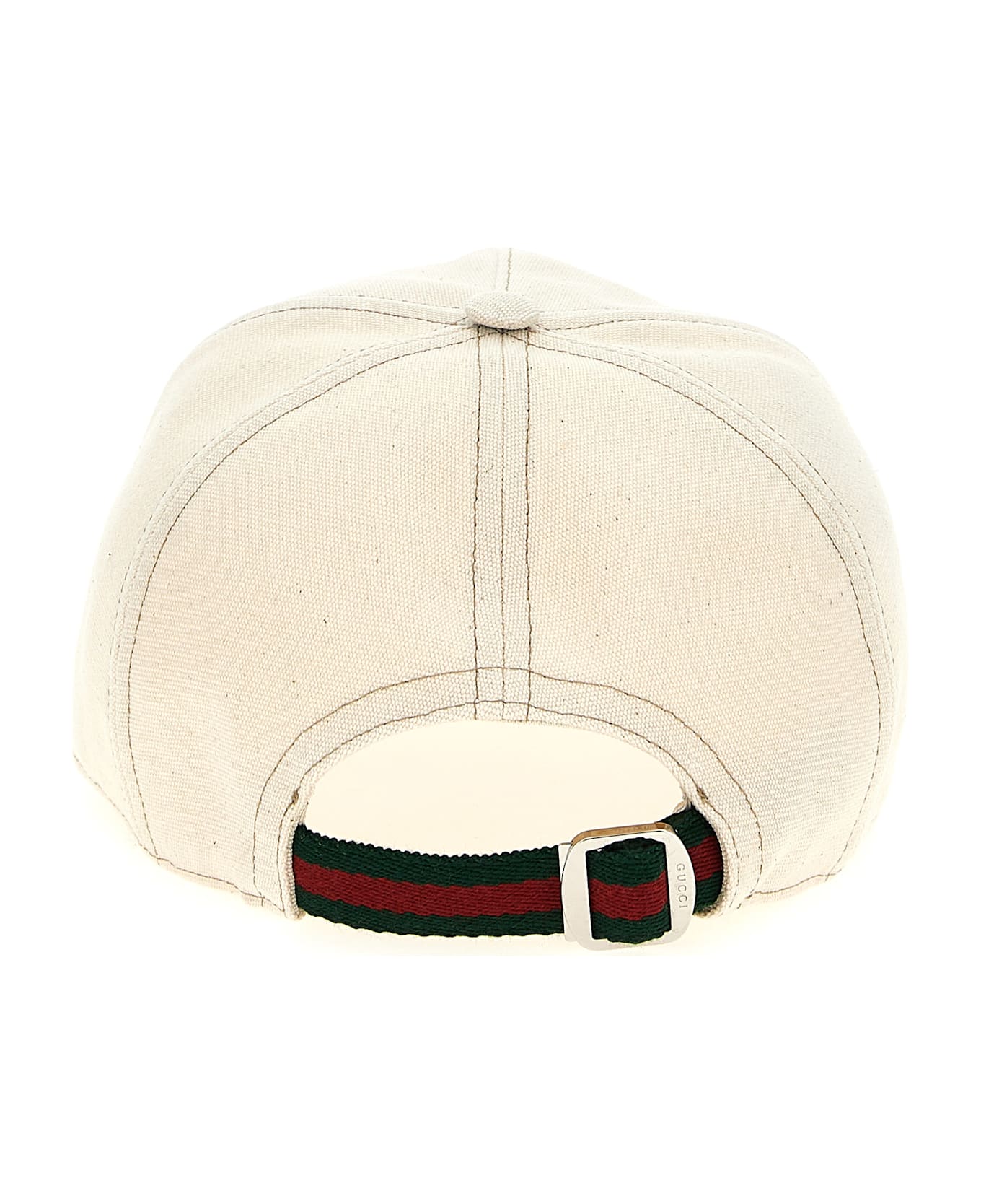 Gucci Coat Of Arms Cap - White