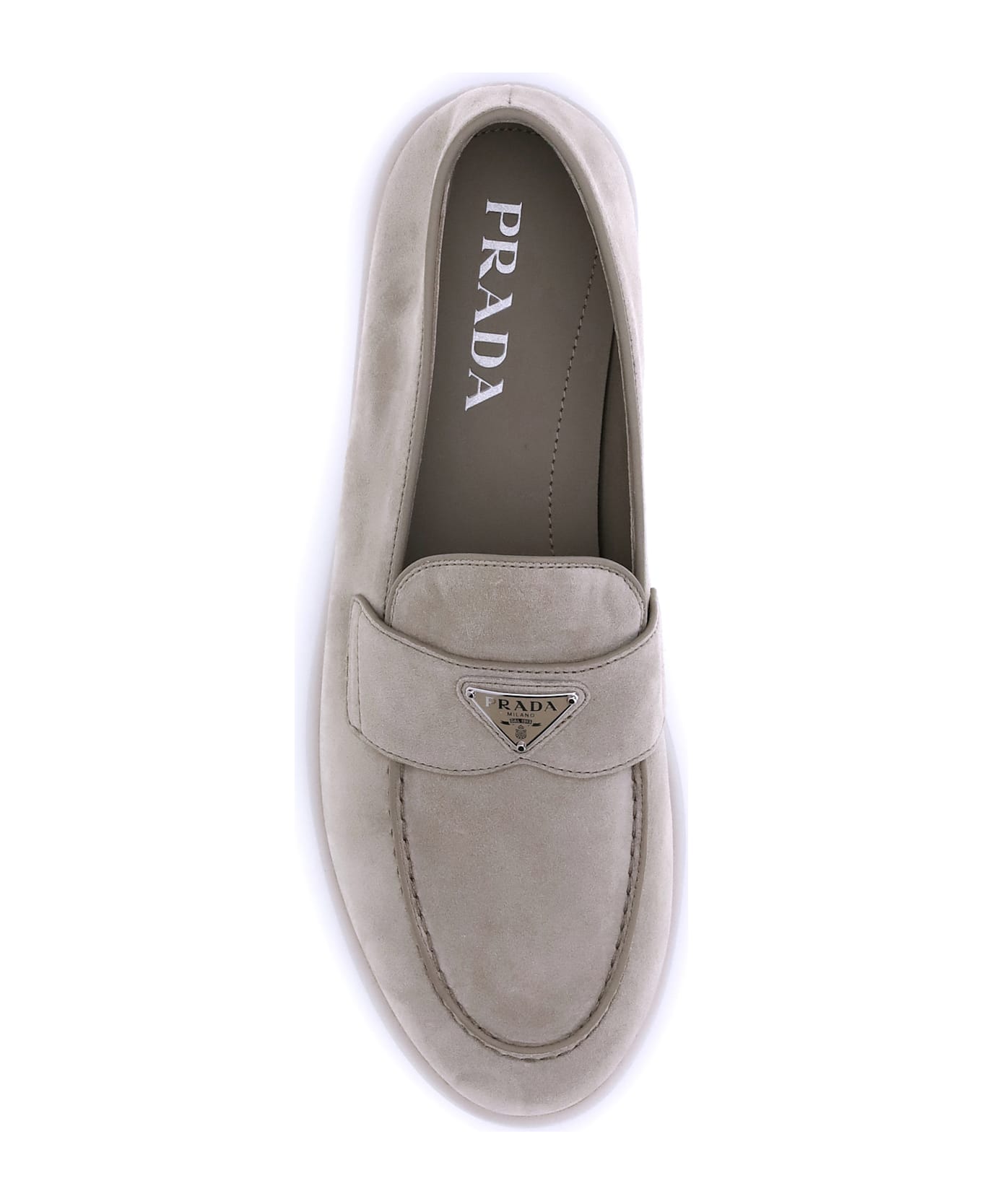 Prada Suede Loafers