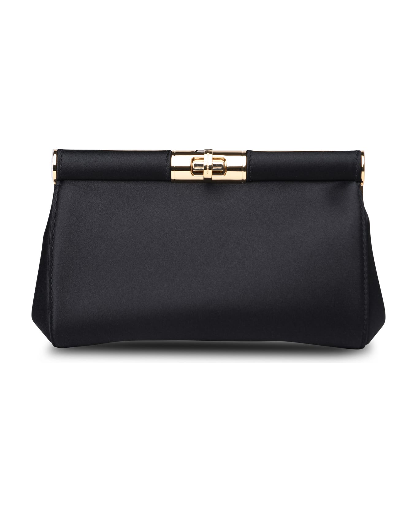 Dolce & Gabbana Black Silk Blend Bag - Nero