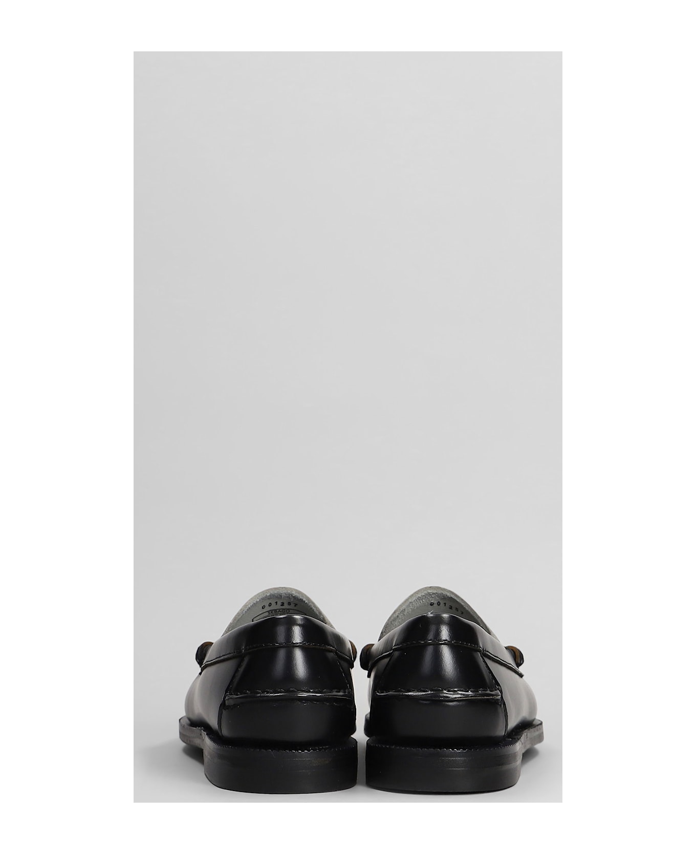 Sebago Classic Dan Loafers In Black Leather - black