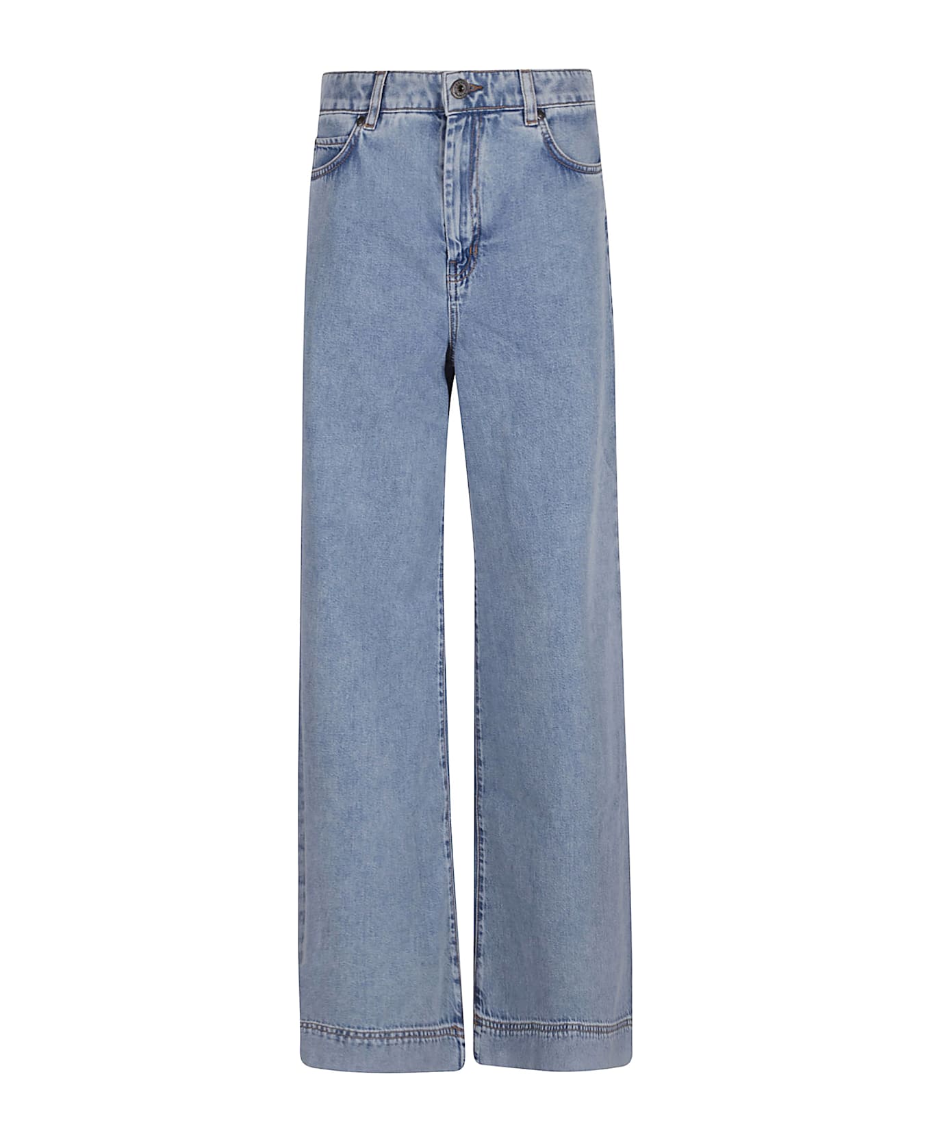 Weekend Max Mara Vega Denim Trouser - Navy