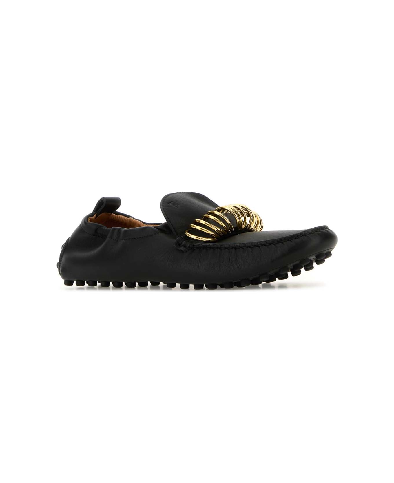 Tod's Black Leather Loafers - B999