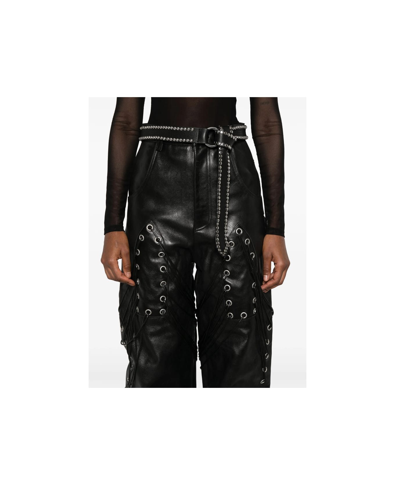 Who Decides War Pant - BLACK