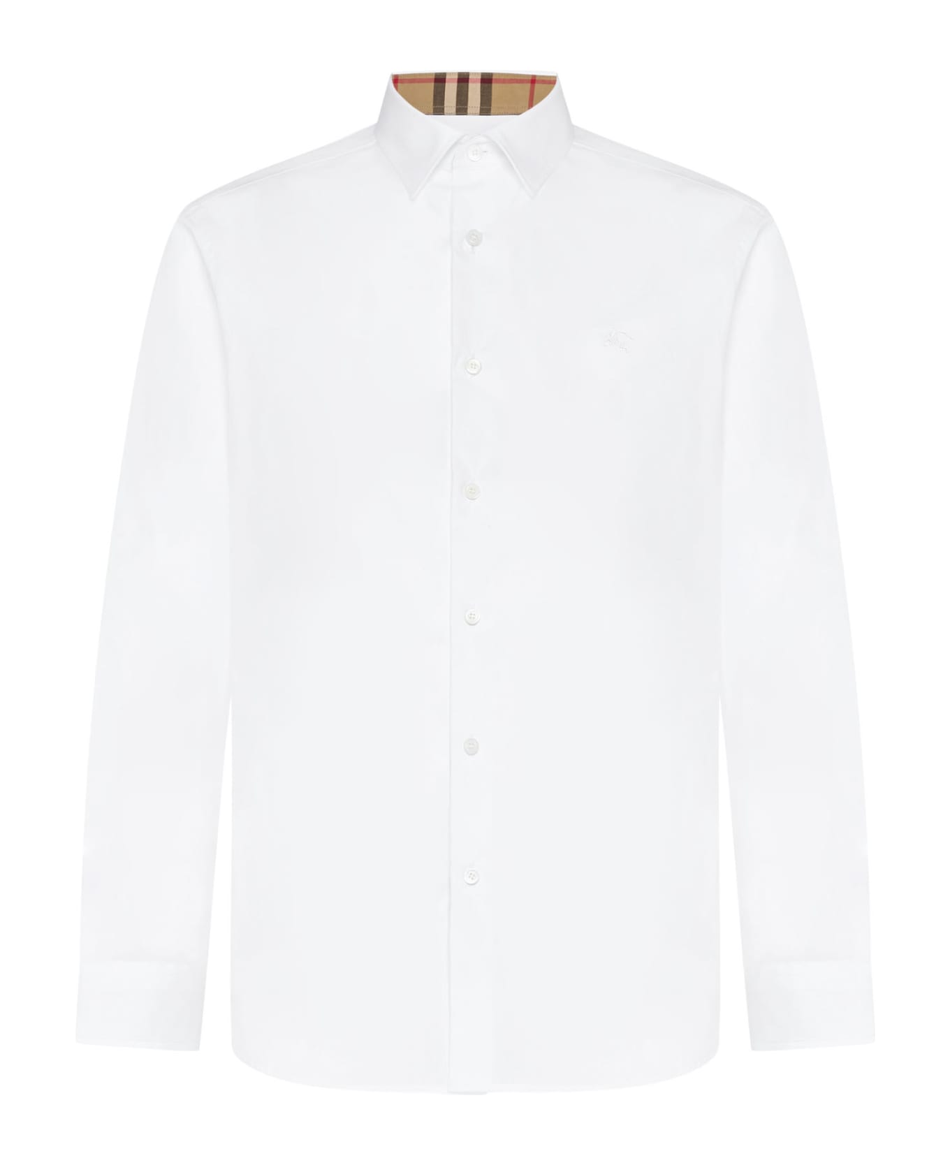 Burberry Sherfield Shirt In White Cotton - White シャツ