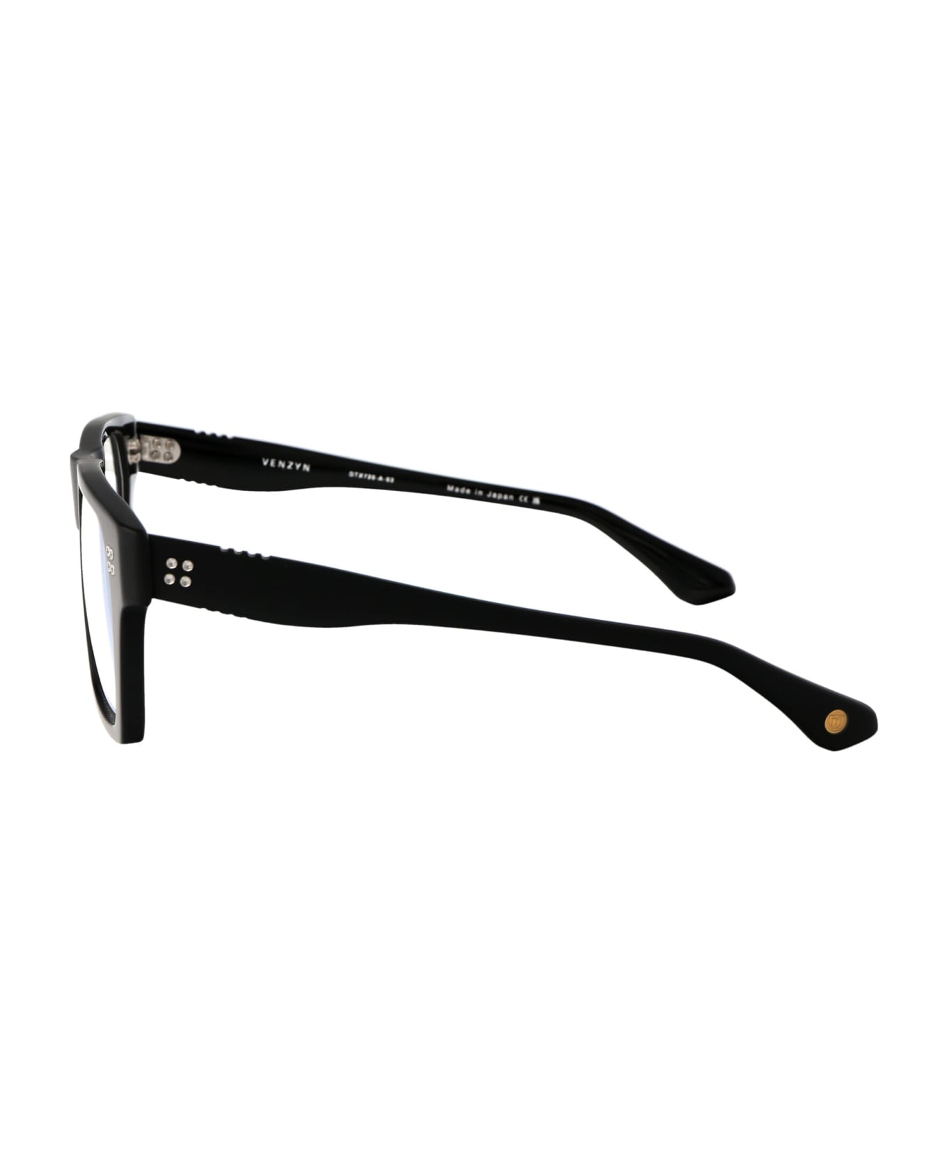 Dita Venzyn Glasses - 03 BLACK W/ CLEAR アイウェア