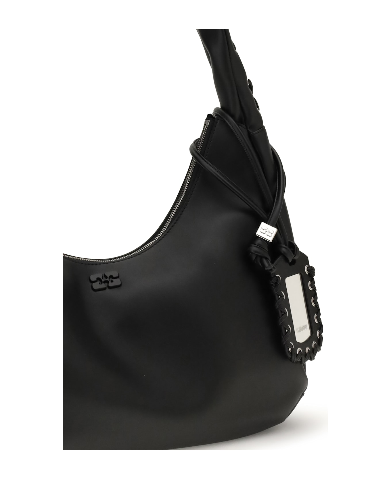 Ganni Medium Laces Hobo Bag