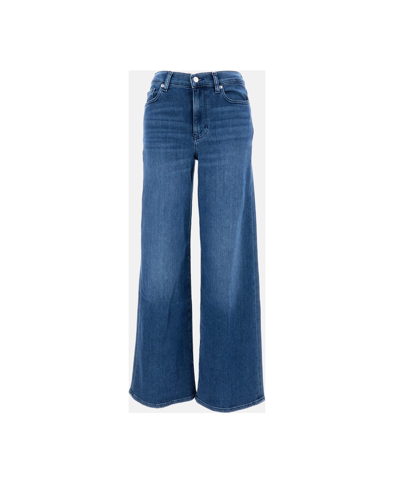 Frame Le Slim Palazzo Jeans - Blue