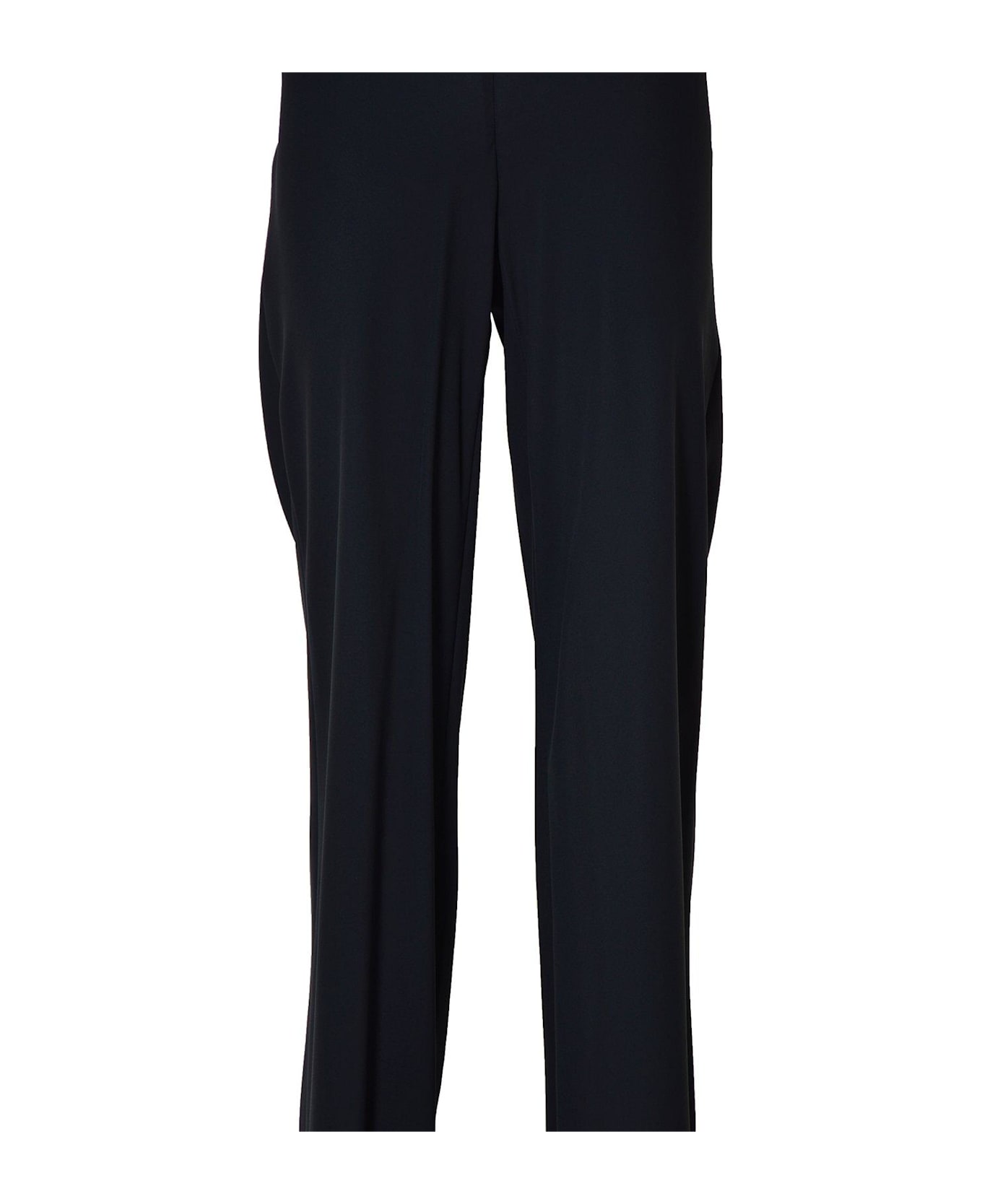 Alberta Ferretti High Waist Wide Leg Pants - Nero