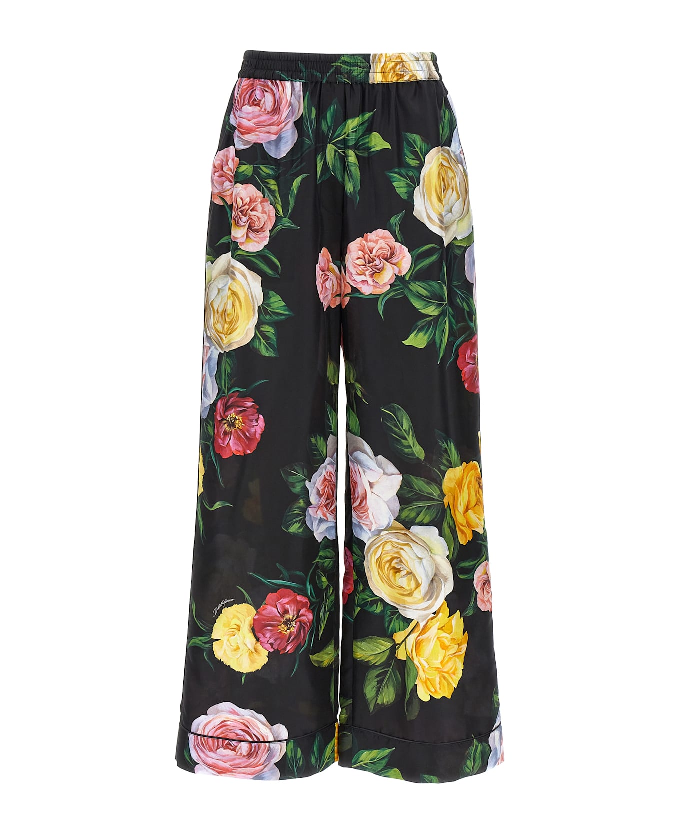 Dolce 
Gabbana Floral Pants - Multicolor