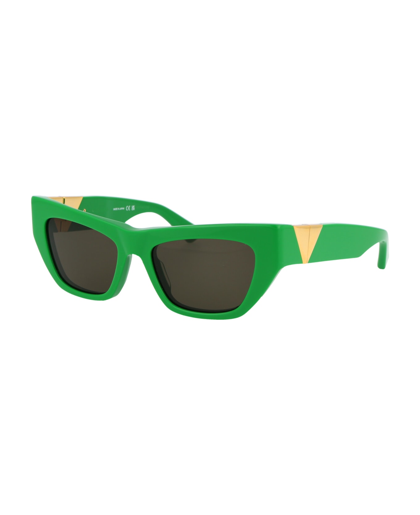 Bottega Veneta Eyewear Bv1177s Sunglasses - 003 GREEN GREEN GREEN