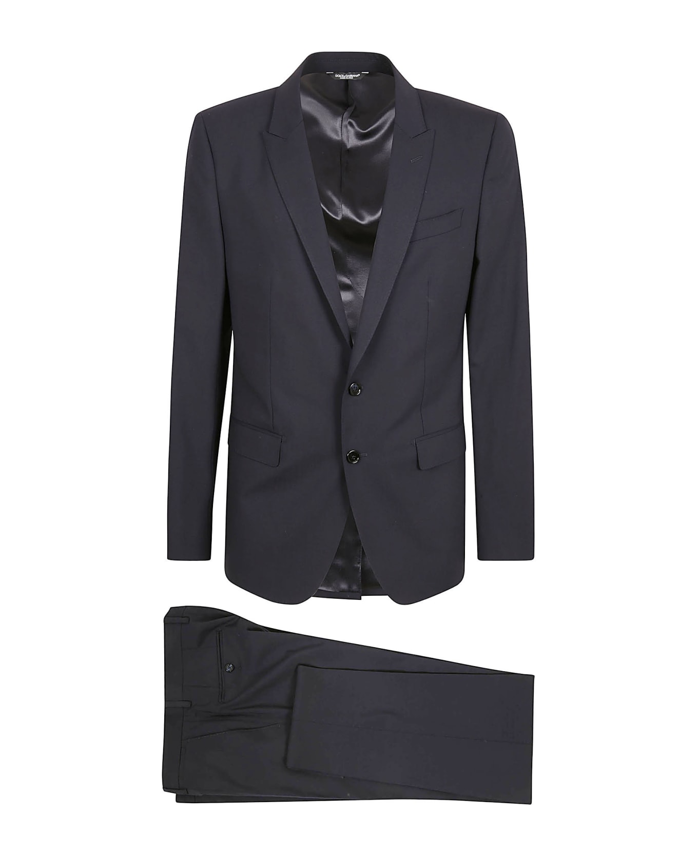 Dolce & Gabbana Dg Essentials Suit - Dark Blue