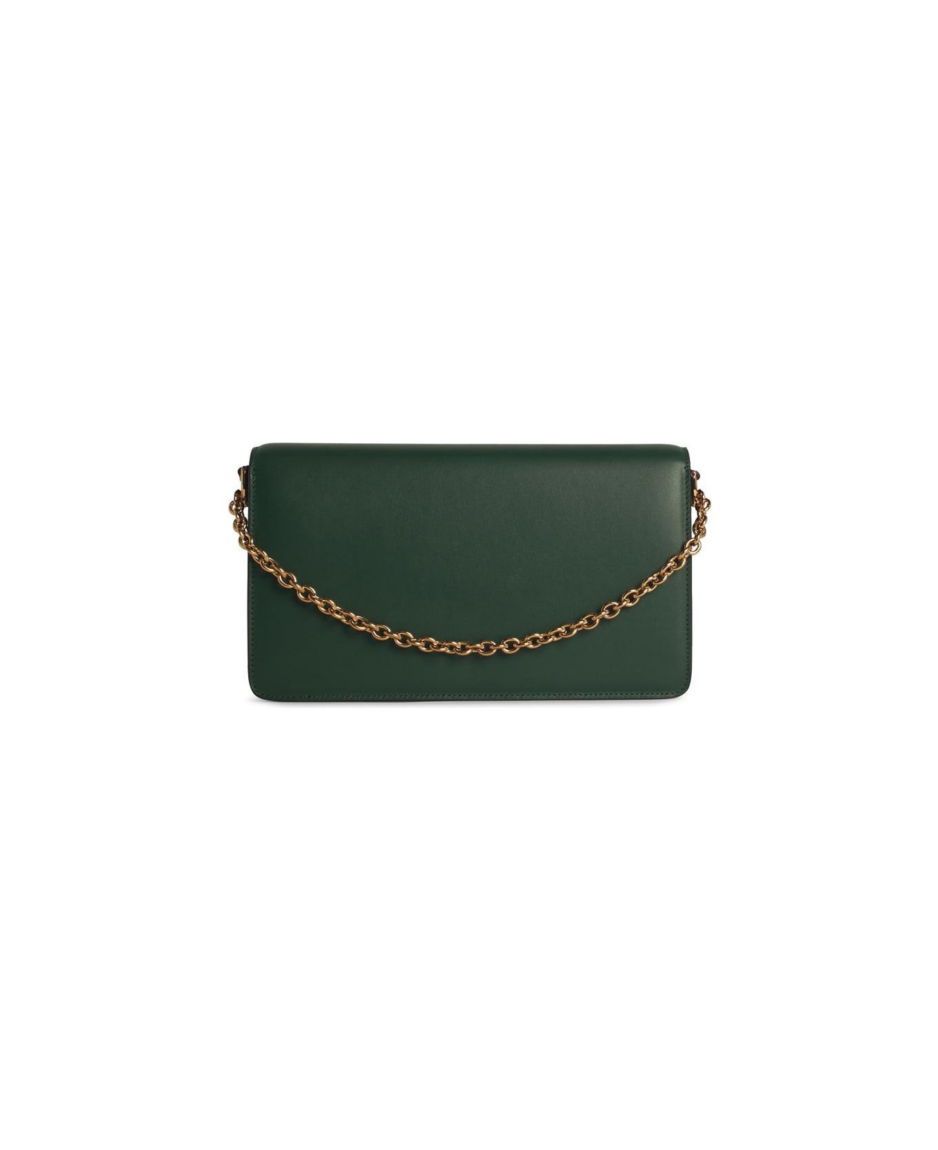 Furla Green Leather Crossbody Bag - Green
