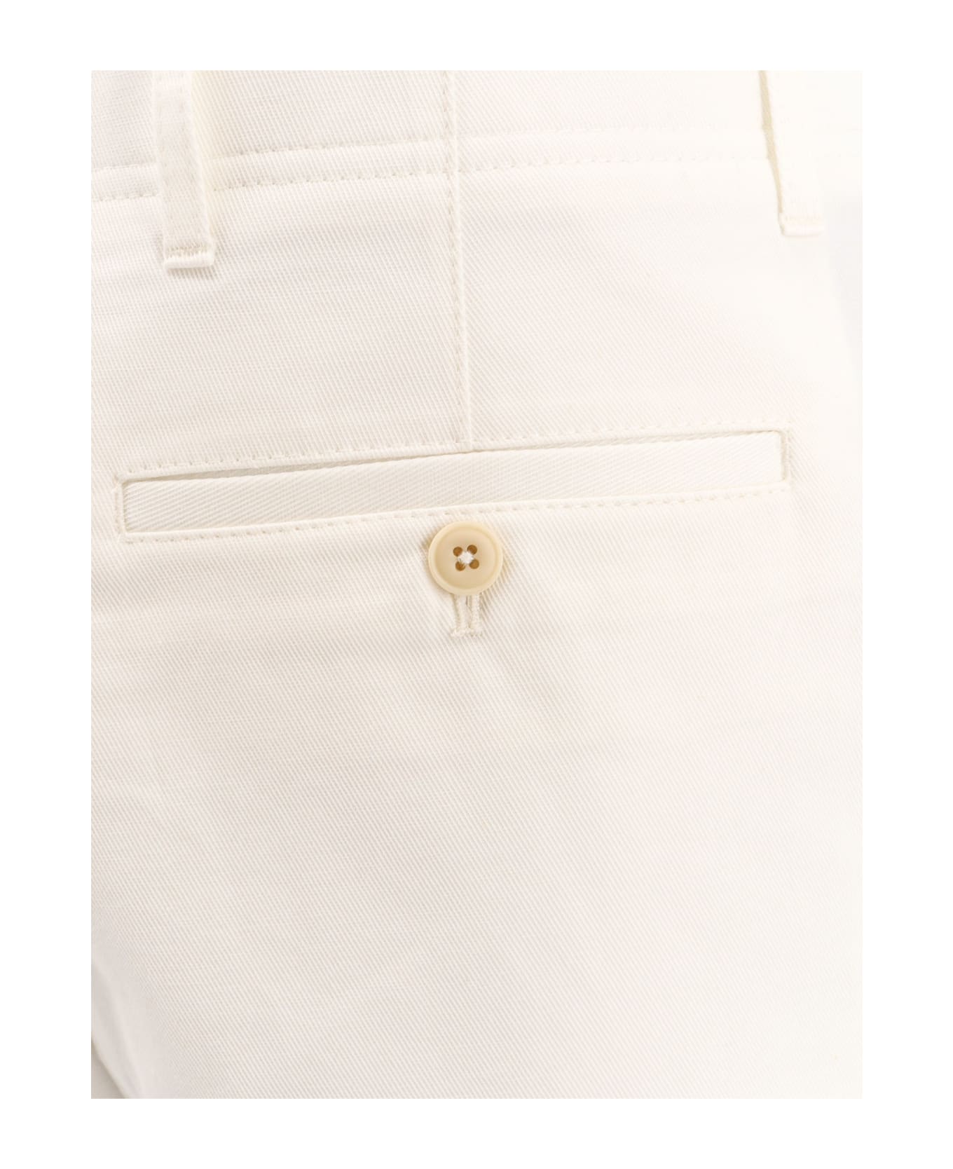 Totême Bermuda Shorts - White ショートパンツ