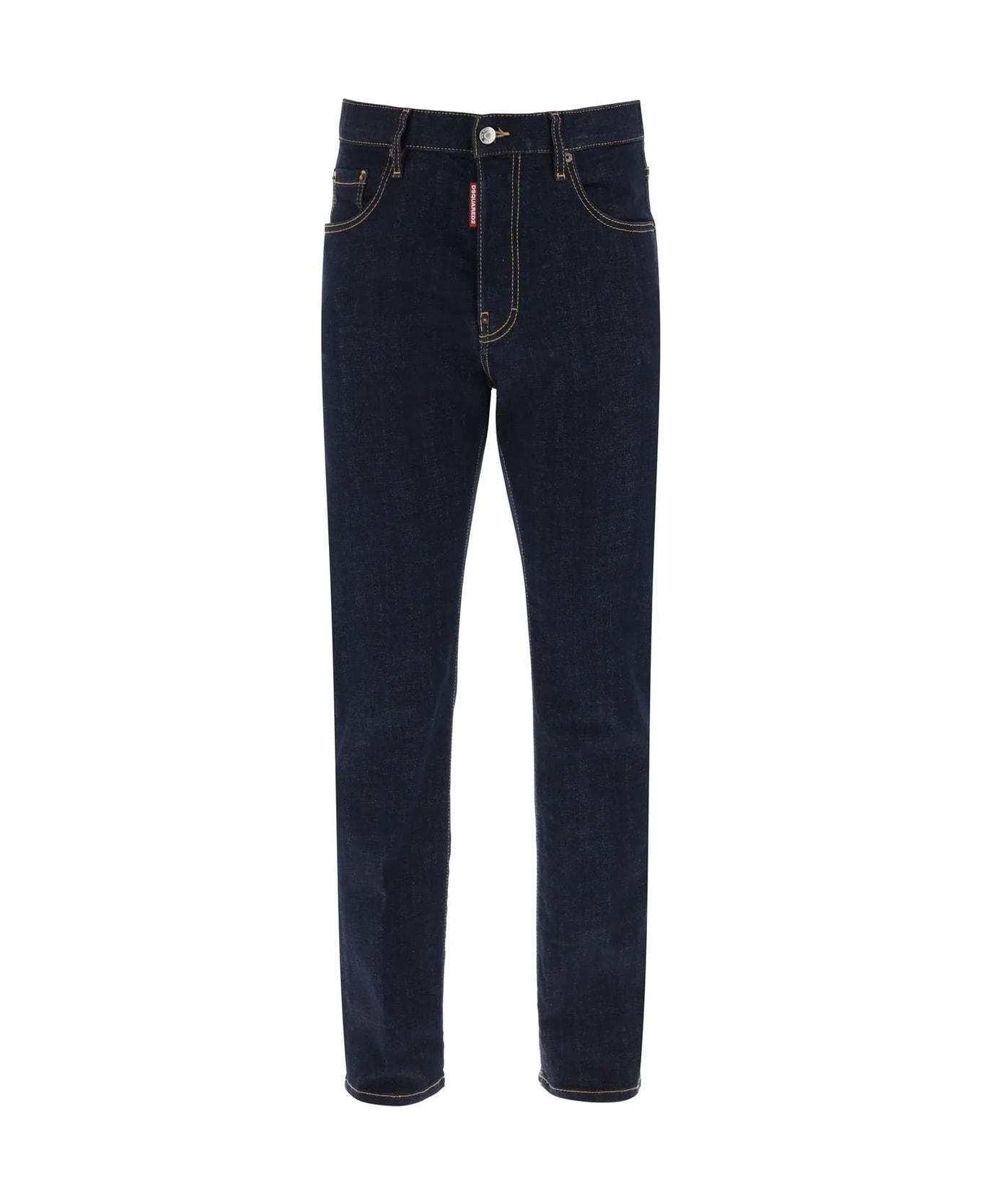 Dsquared2 Cotton Denim Jeans - Blue