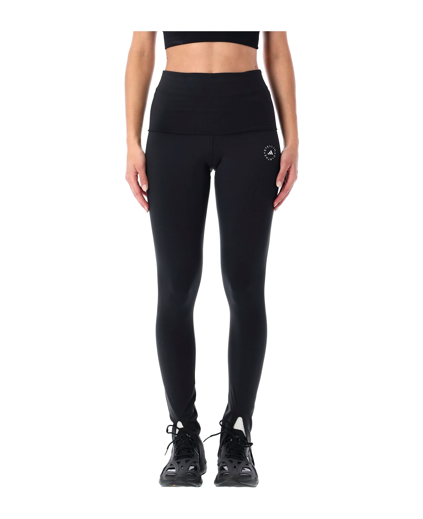 Adidas by Stella McCartney Truestrength Splitcuff Leggings - BLACK