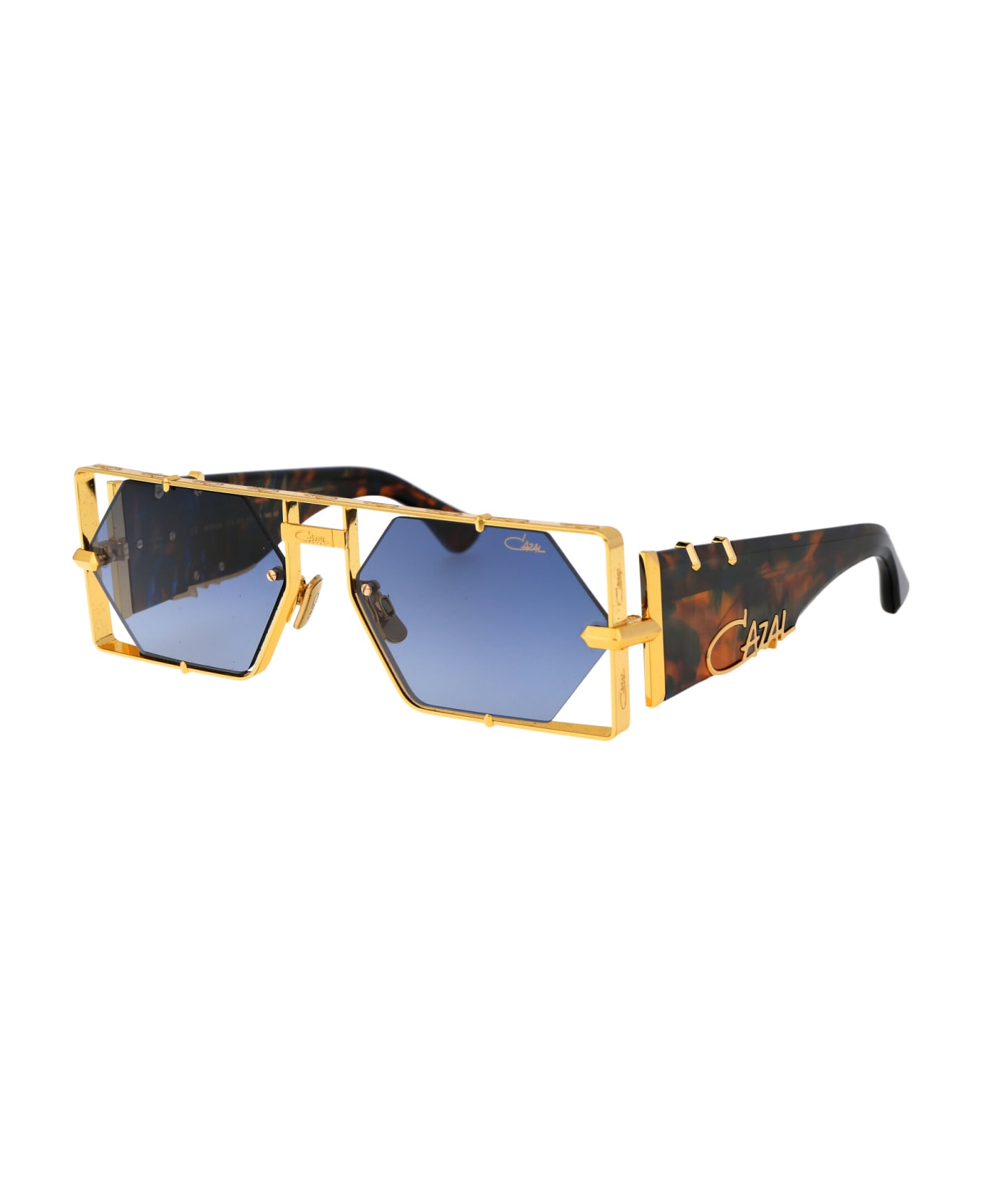Cazal Mod. 004 Sunglasses - 002 GOLD HAVANA
