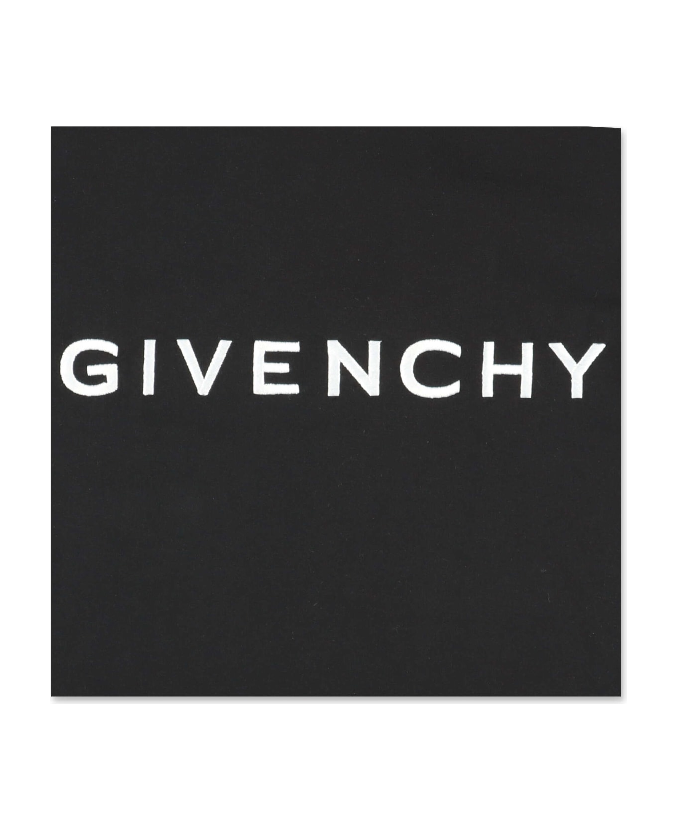 Givenchy T-shirt Nera In Jersey Di Cotone - Nero
