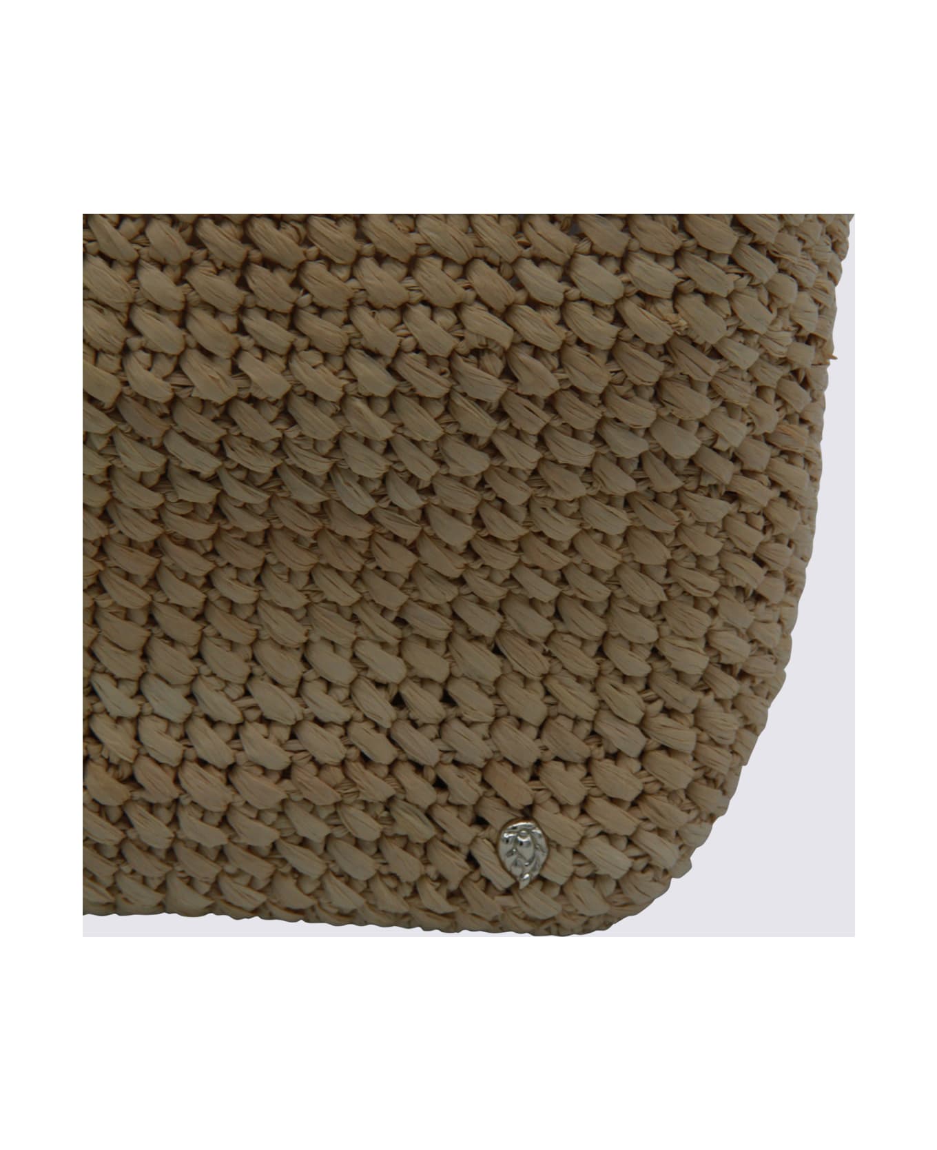 Helen Kaminski Beige Raffia Satchel
