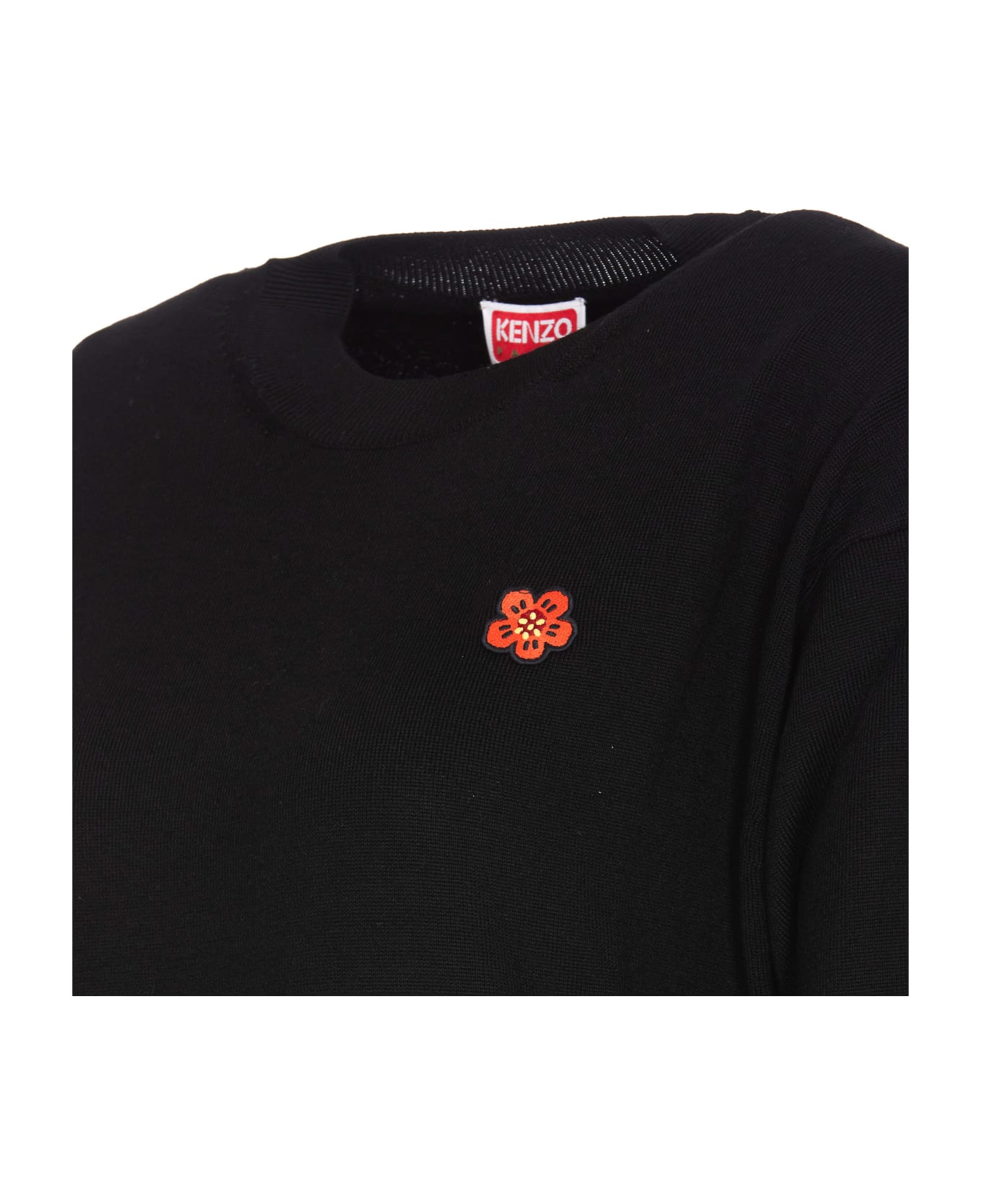 Kenzo Boke Crest Sweater - Black フリース