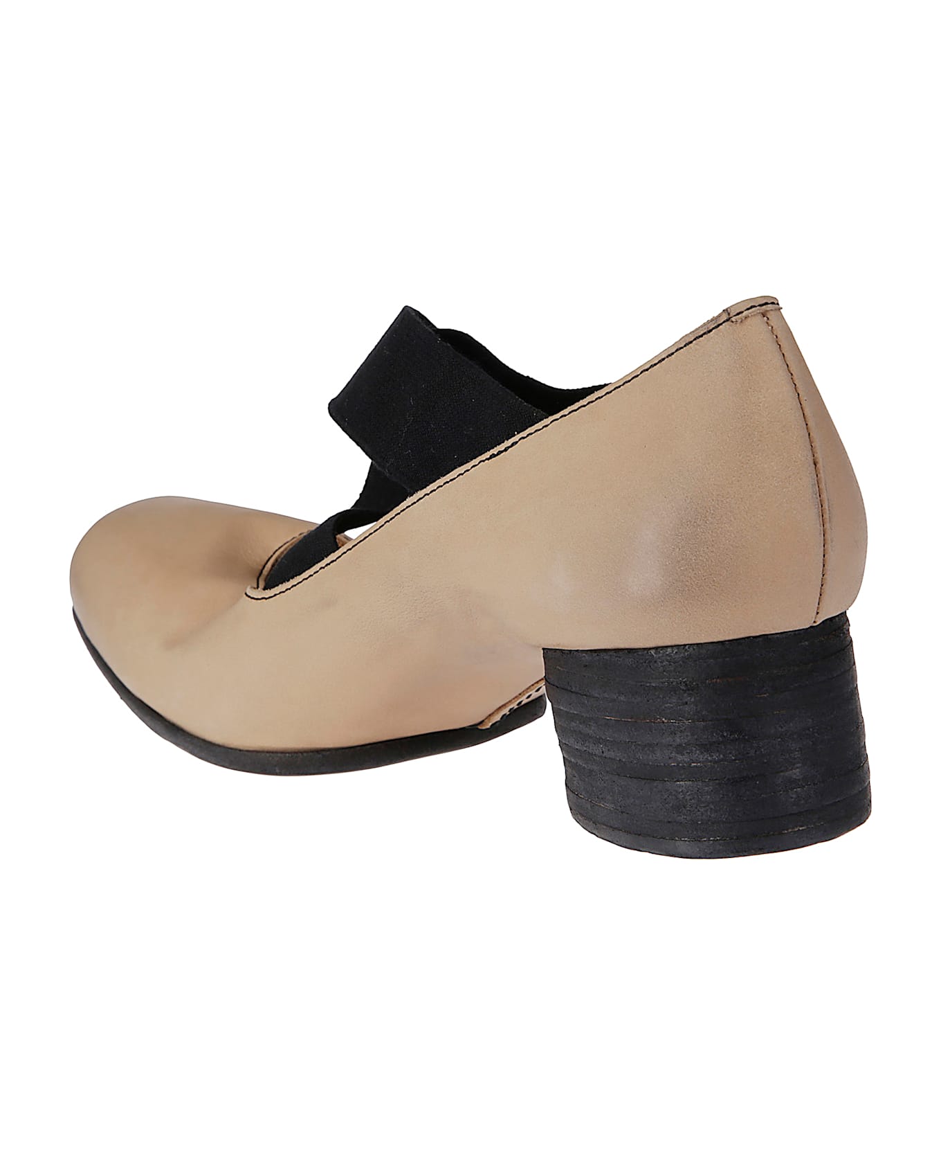 Uma Wang High Ballet Shoes - ROSE/BLACK