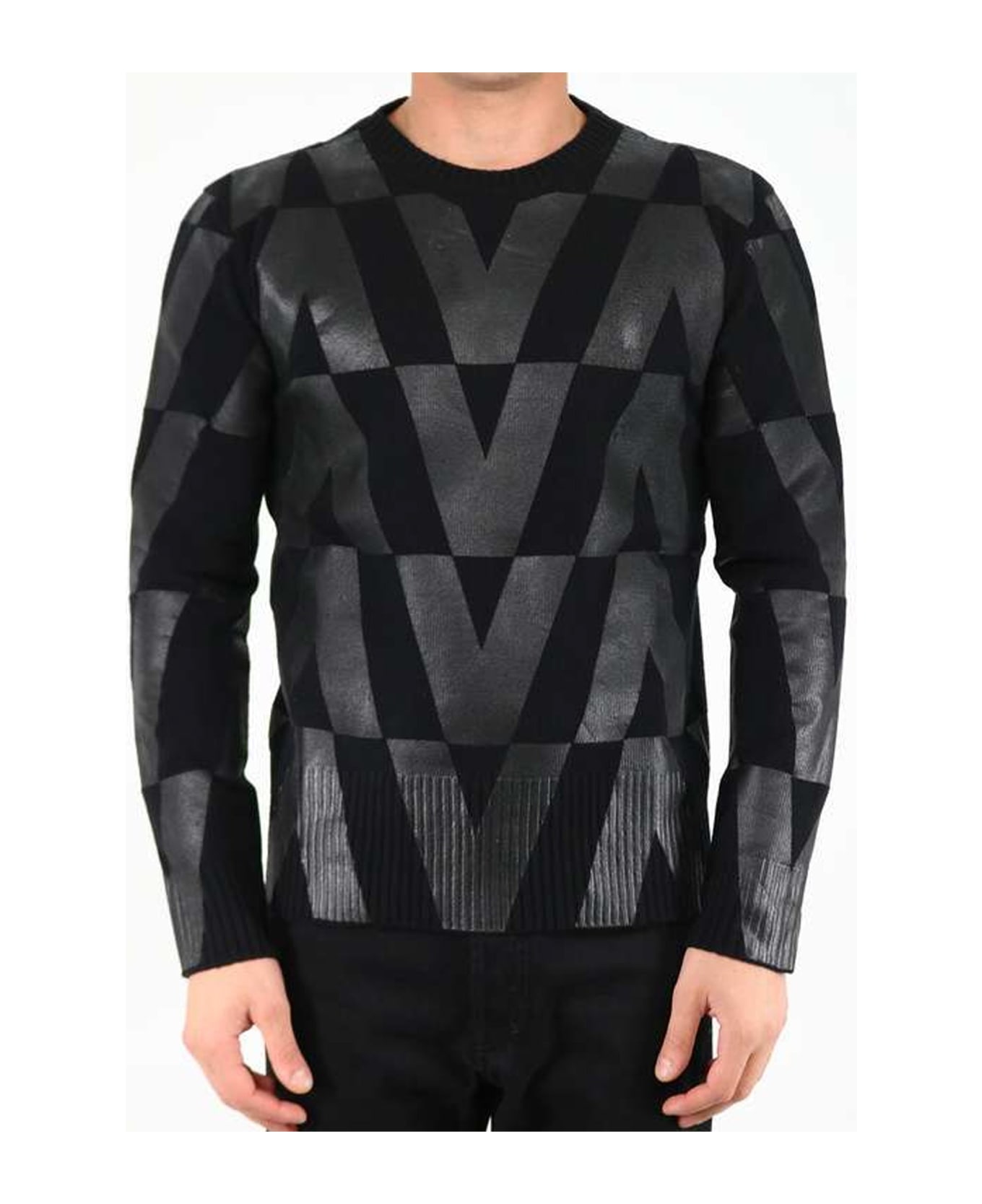 Valentino Wool Sweatshirt - Black
