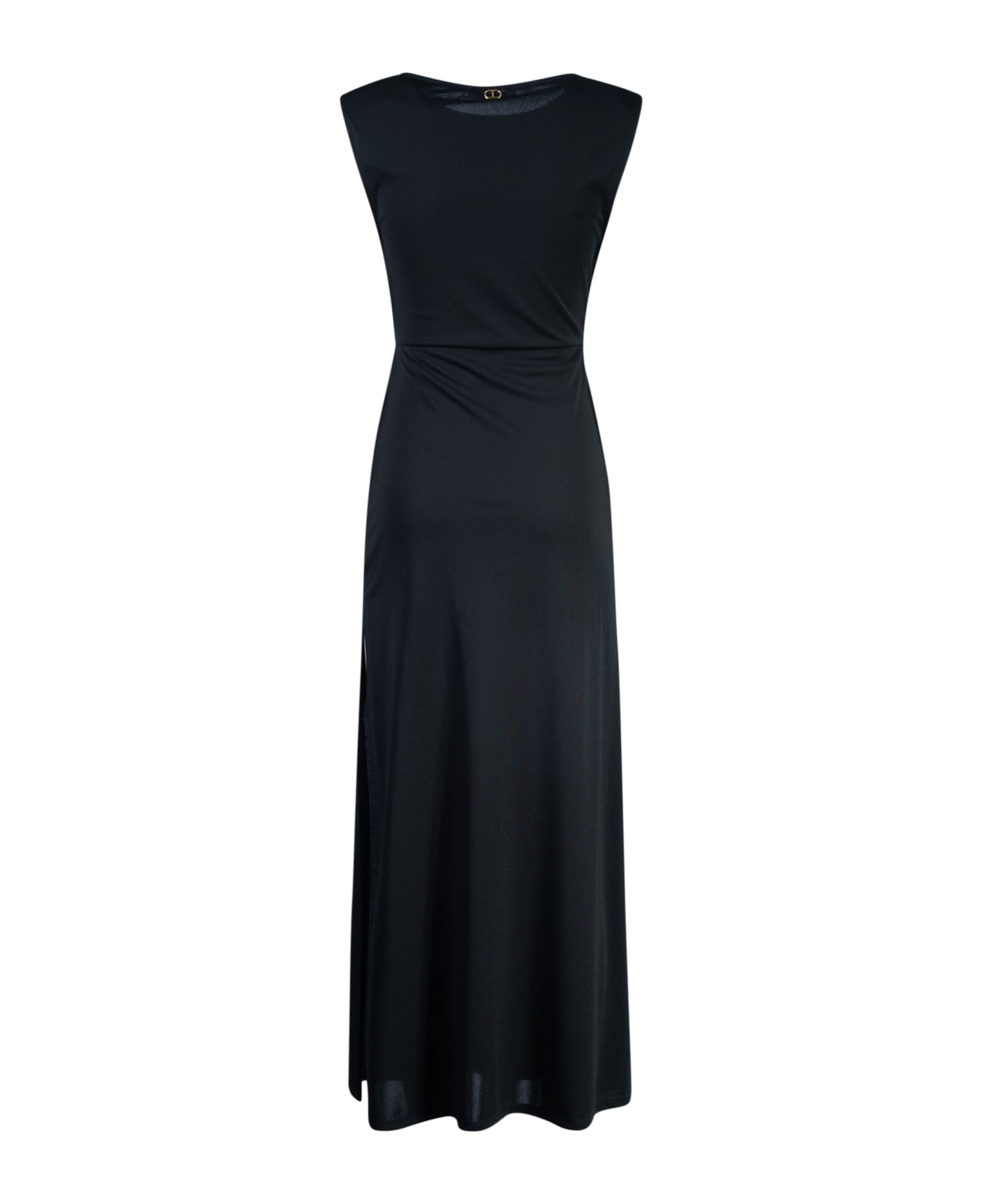 TwinSet Long-length Sleeveless Dress - Black ワンピース＆ドレス