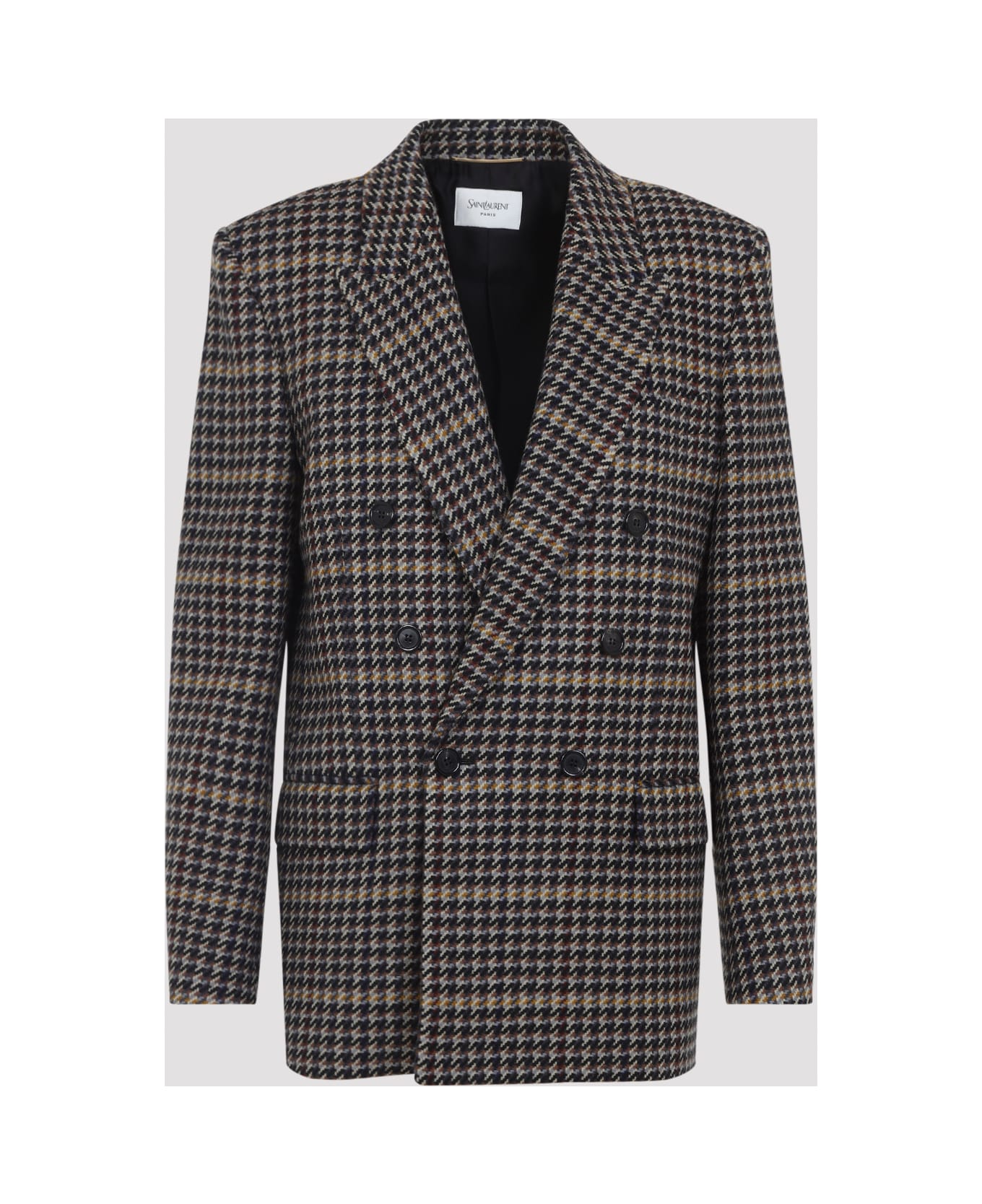 Saint Laurent Wool Jacket - Multicolore