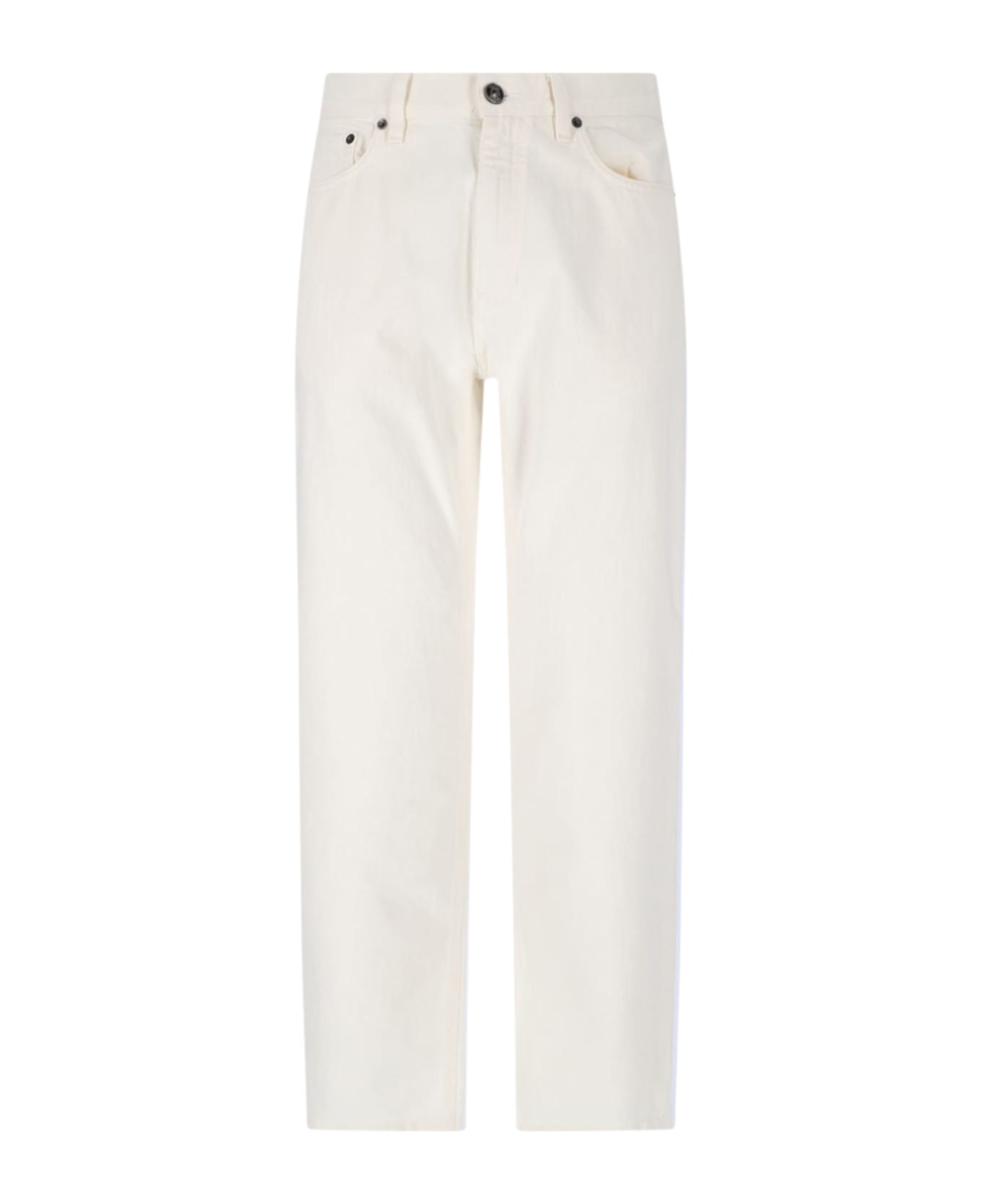 Zegna Straight Jeans - White