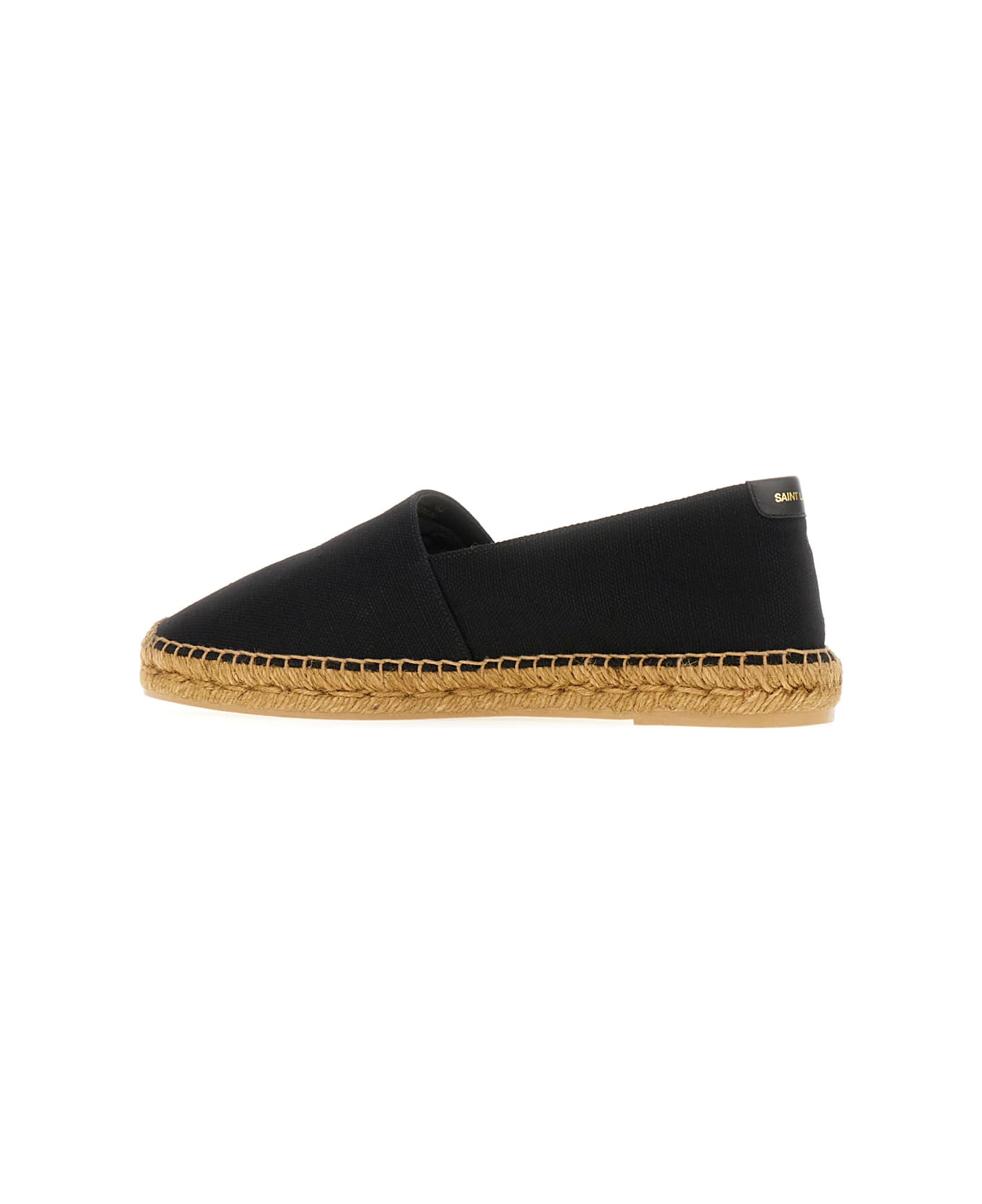 Saint Laurent Black Canvas Espadrilles - Nero
