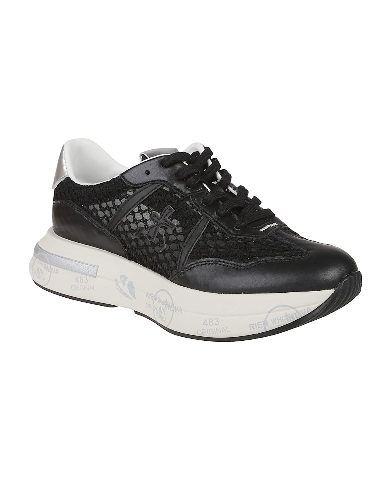 Premiata Cassie Sneakers - Black