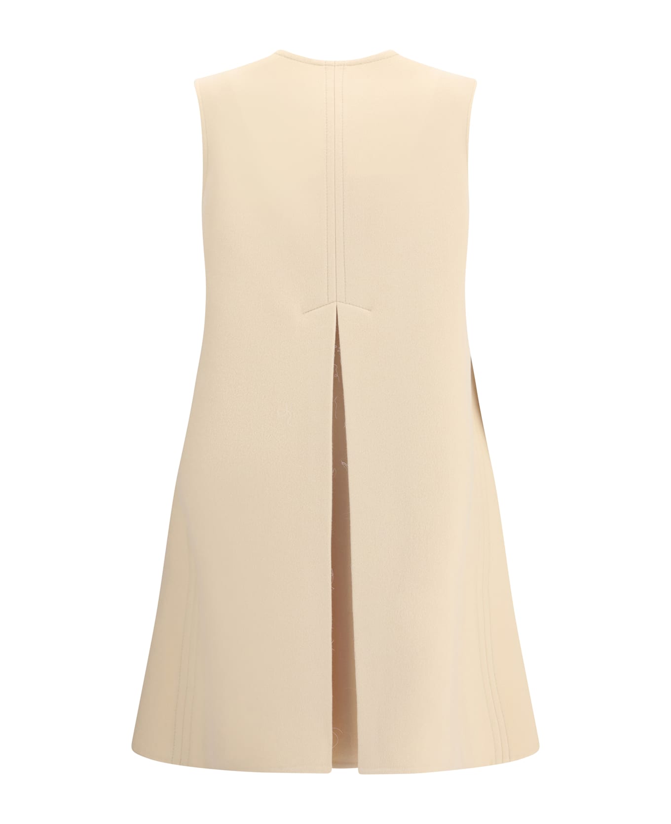 Valentino Compact Drap Long Vest