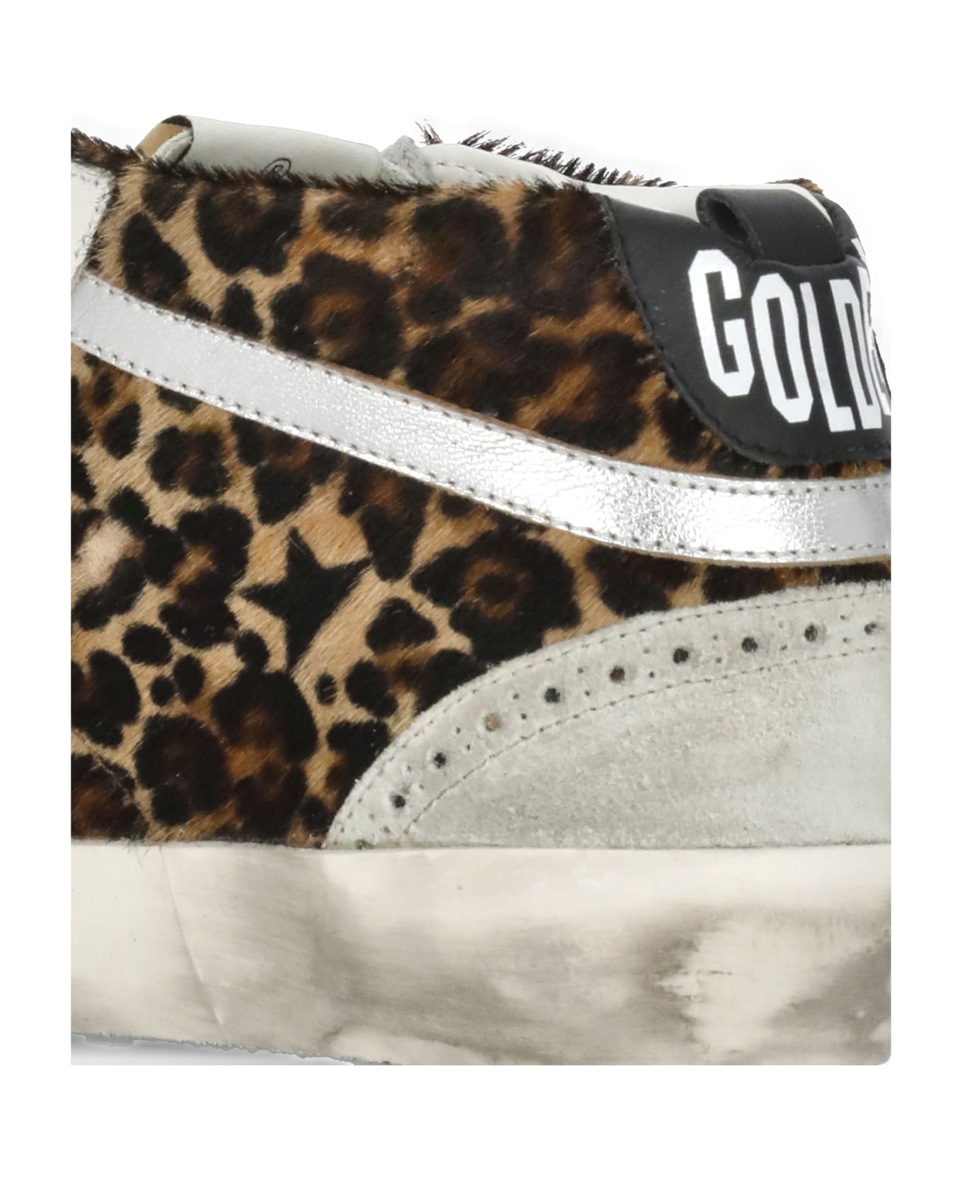 Golden Goose Mid Star Sneakers - Brown