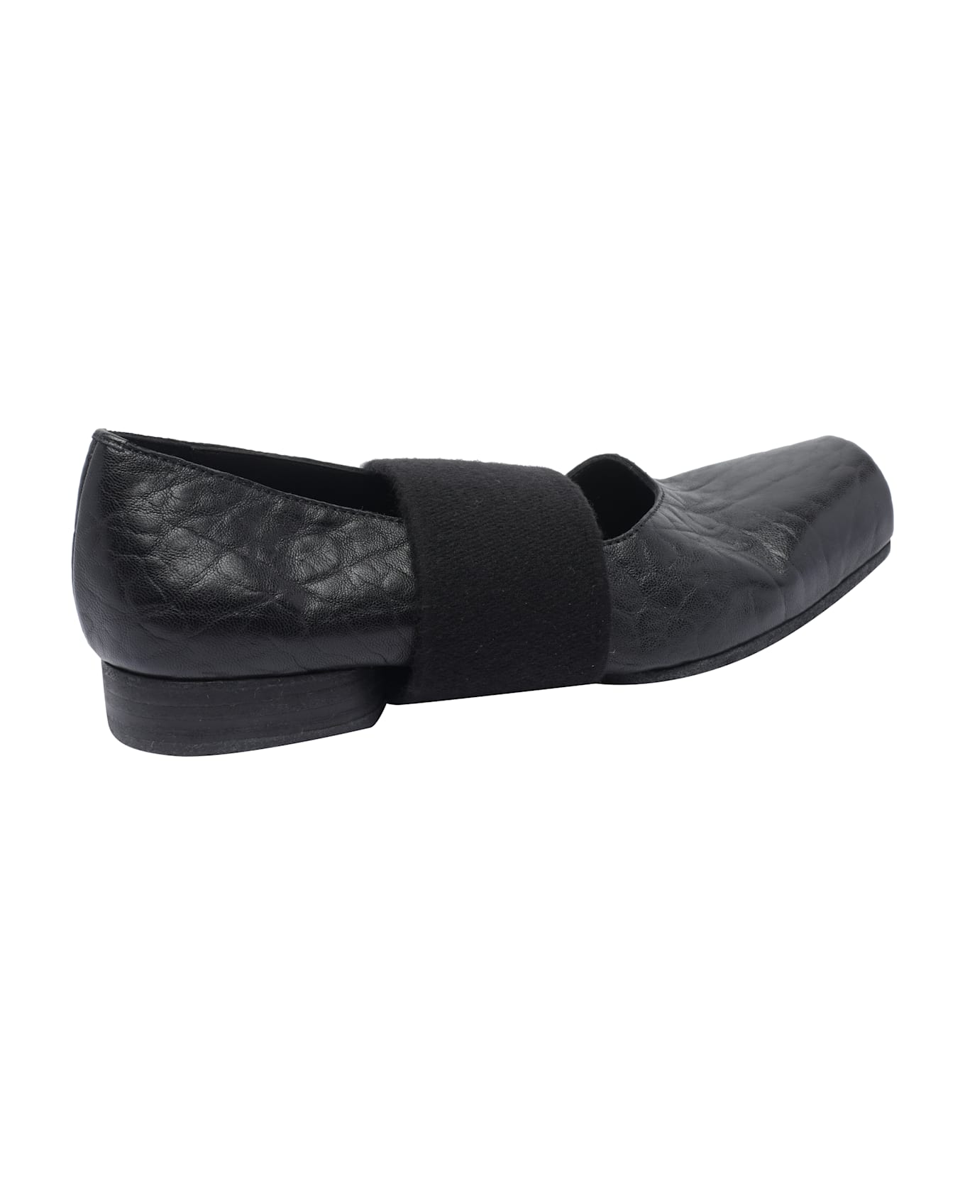 Uma Wang Horsy Flats - Black