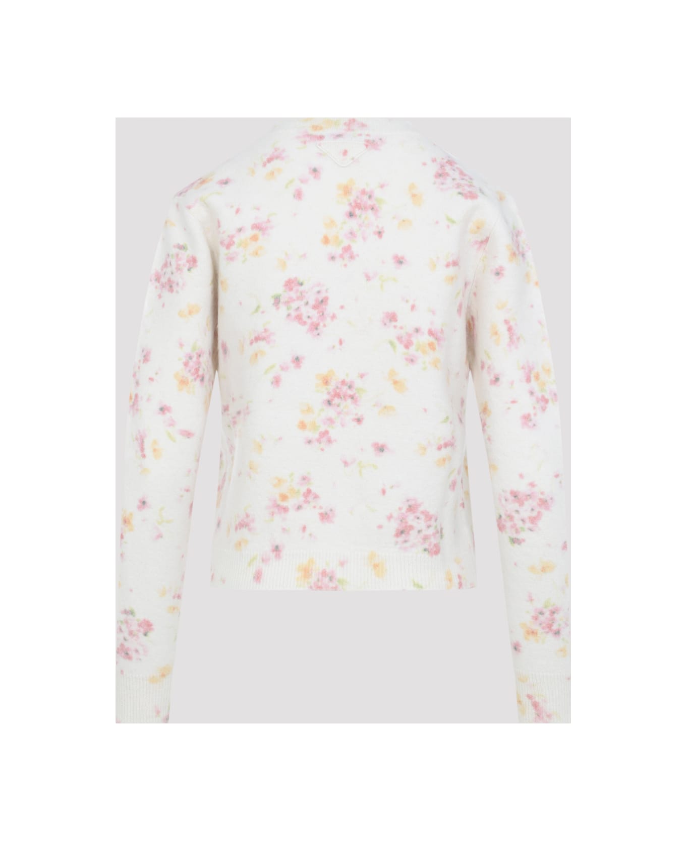 Prada Virgin Wool Cardigan - Begonia