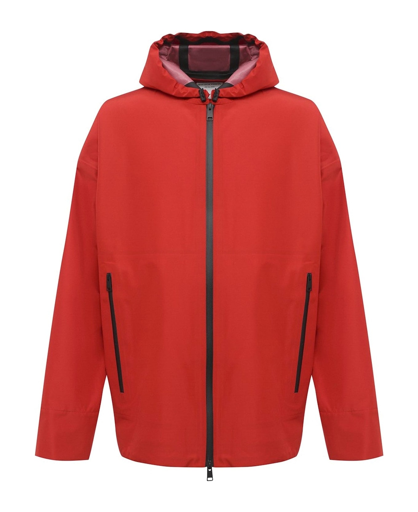 Bottega Veneta Windbreaker Jacket - Red