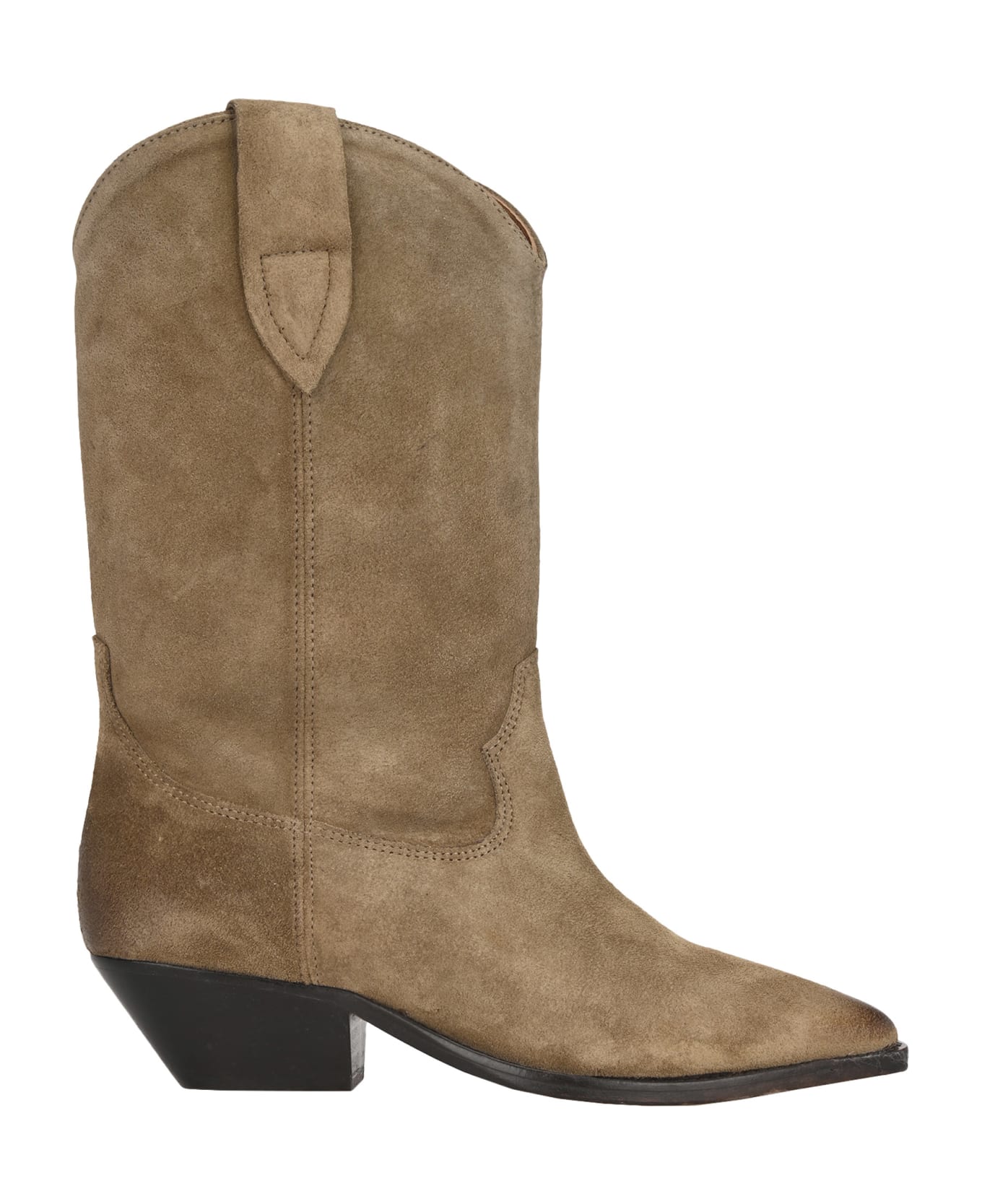 Isabel Marant Duerto Western Boots - Taupe
