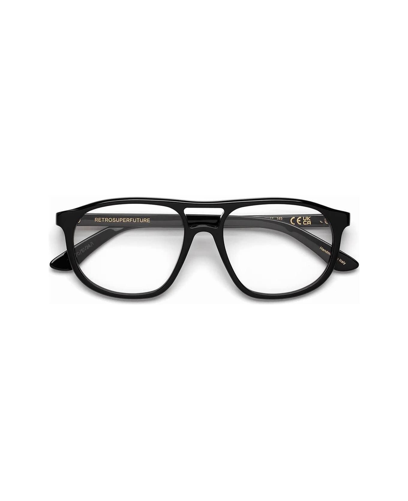 RETROSUPERFUTURE Numero 127 Black Glasses - Nero