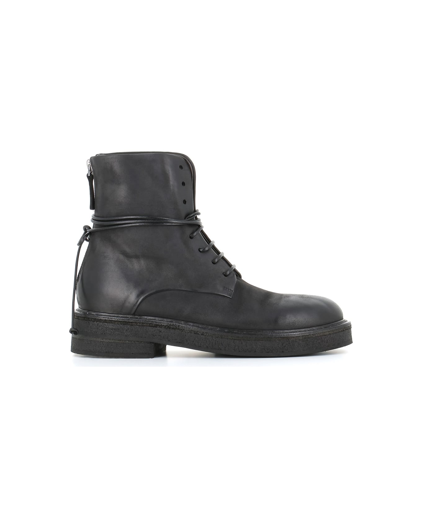 Marsell Lace-up Boots Parrucca - Black