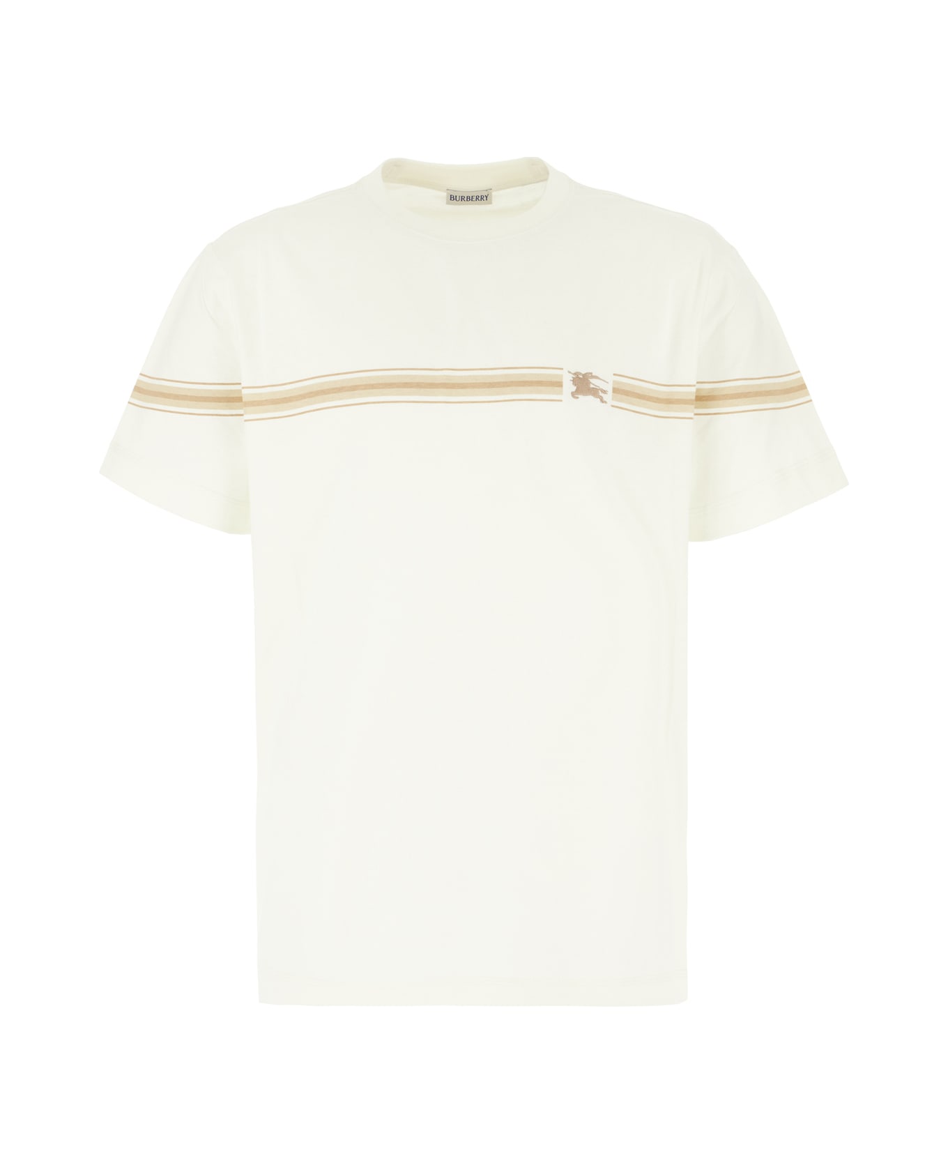 Ivory Cotton T-shirt - Thumbnail 2