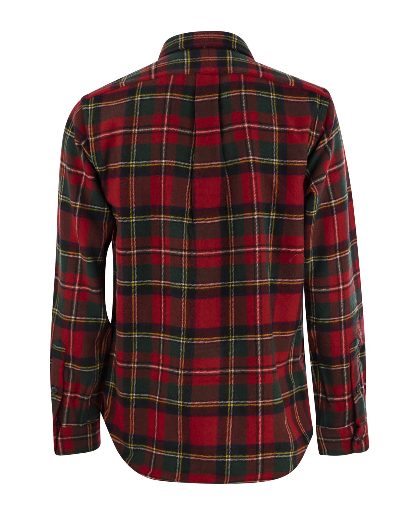 Polo Ralph Lauren Checked Wool Shirt - Red