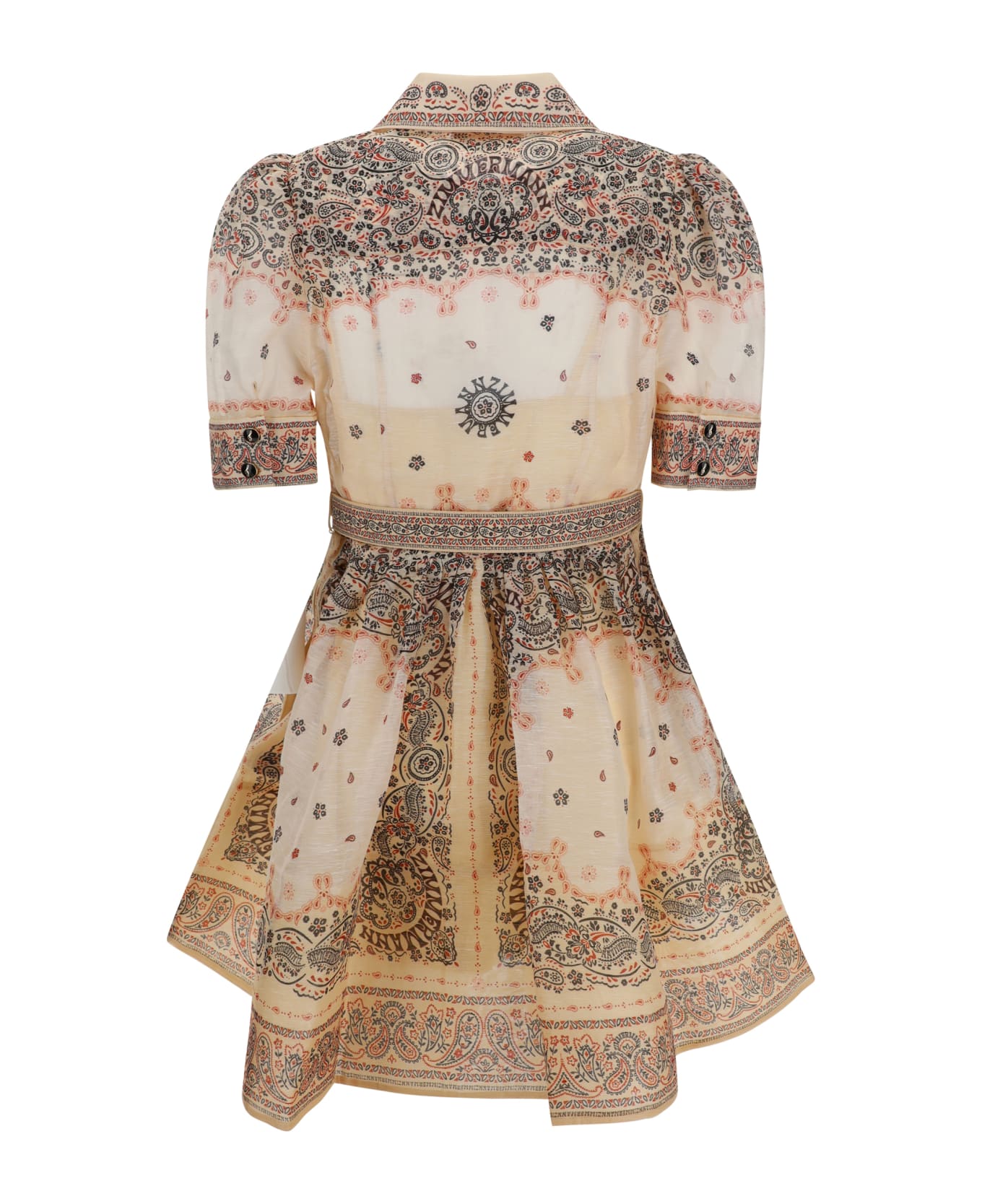 Zimmermann Mini Dress - Cream ワンピース＆ドレス