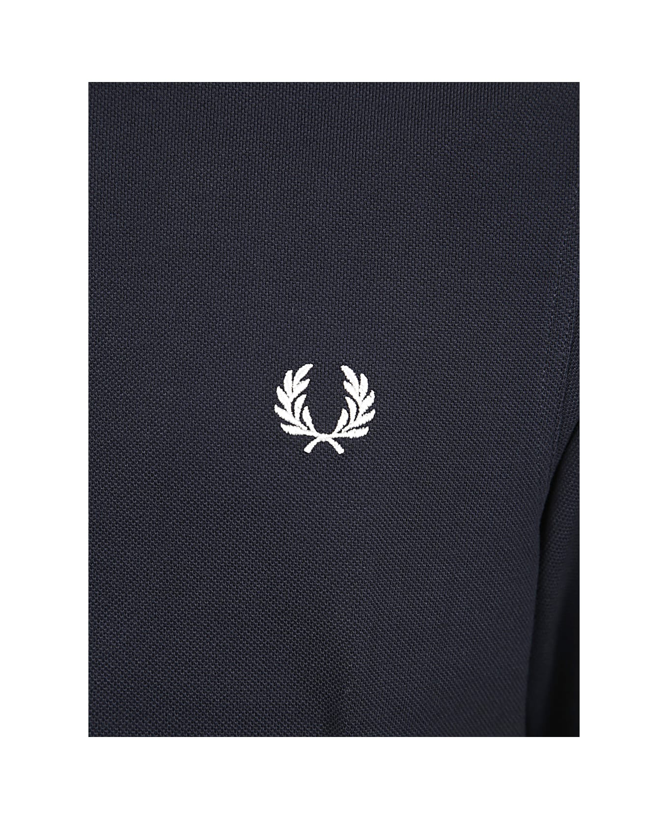 Fred Perry Long Sleeve Plain Shirt - Navy