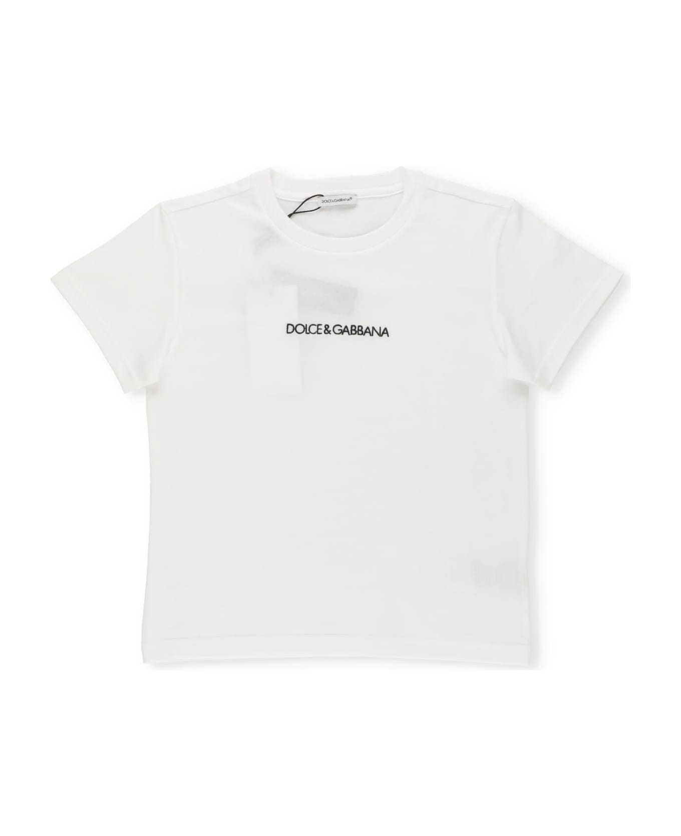 Dolce & Gabbana Loged T-shirt - BIANCO OTTICO