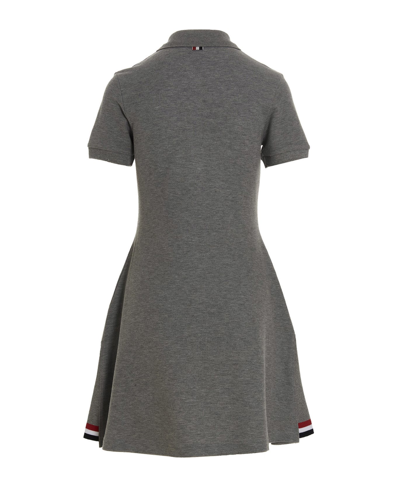 Thom Browne 'flared Tennis  Dress - Gray