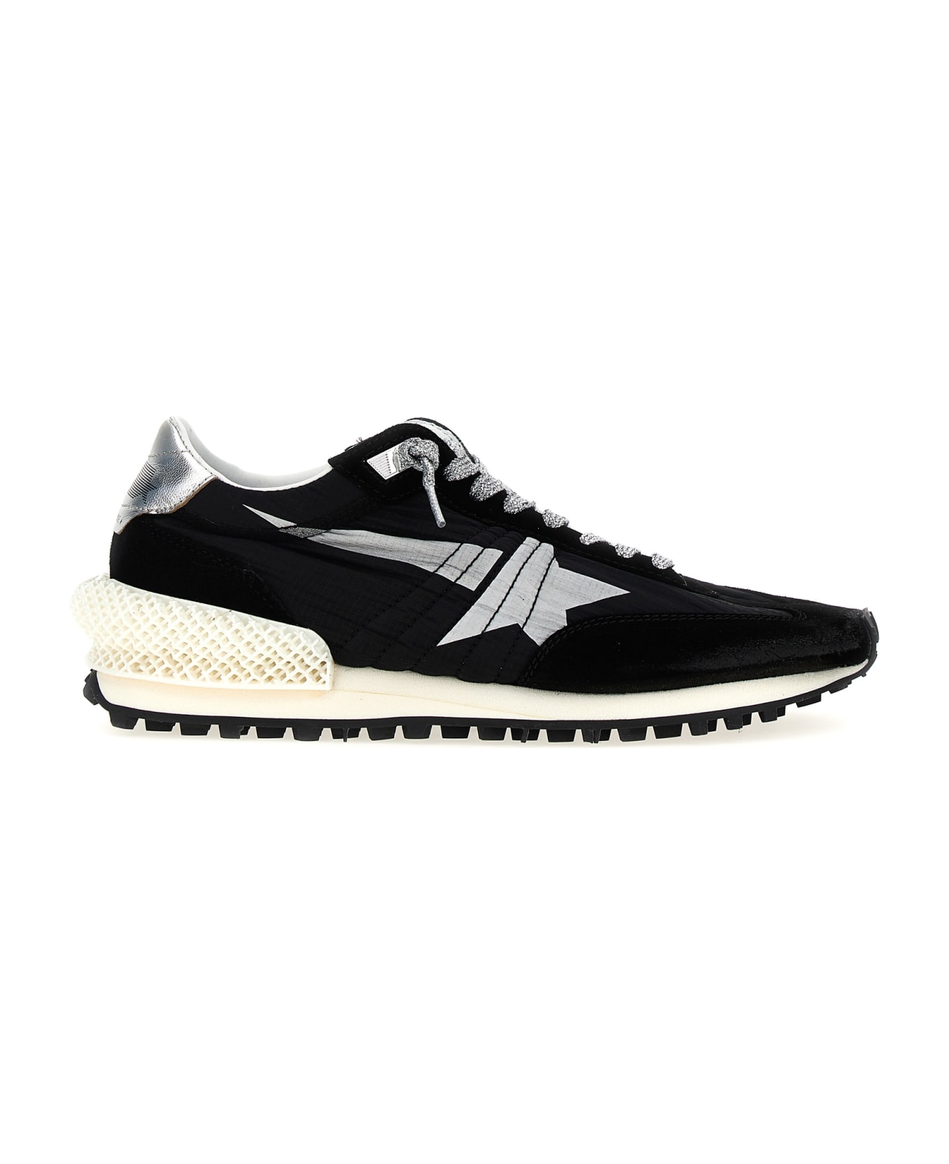 Golden Goose 'running Marathon M2000' Sneakers - BLACKSILVER