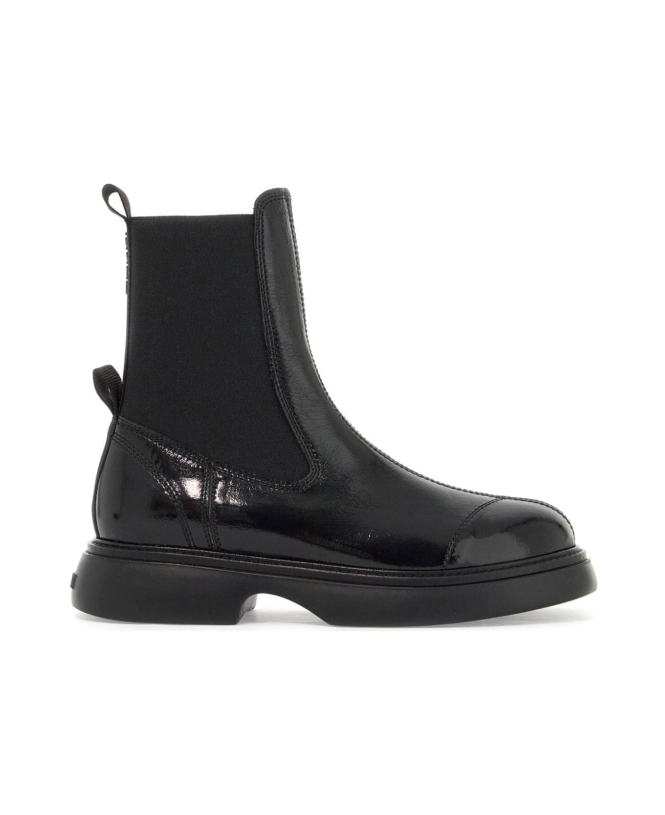 Ganni Chelsea Ankle Boots - Nero