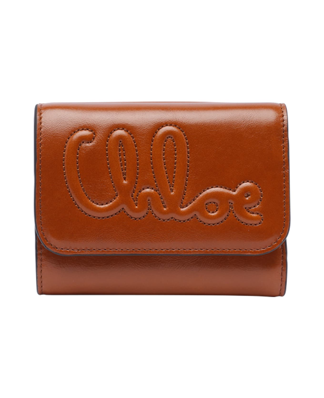 Chloé C Chloe' Wallet - Brown