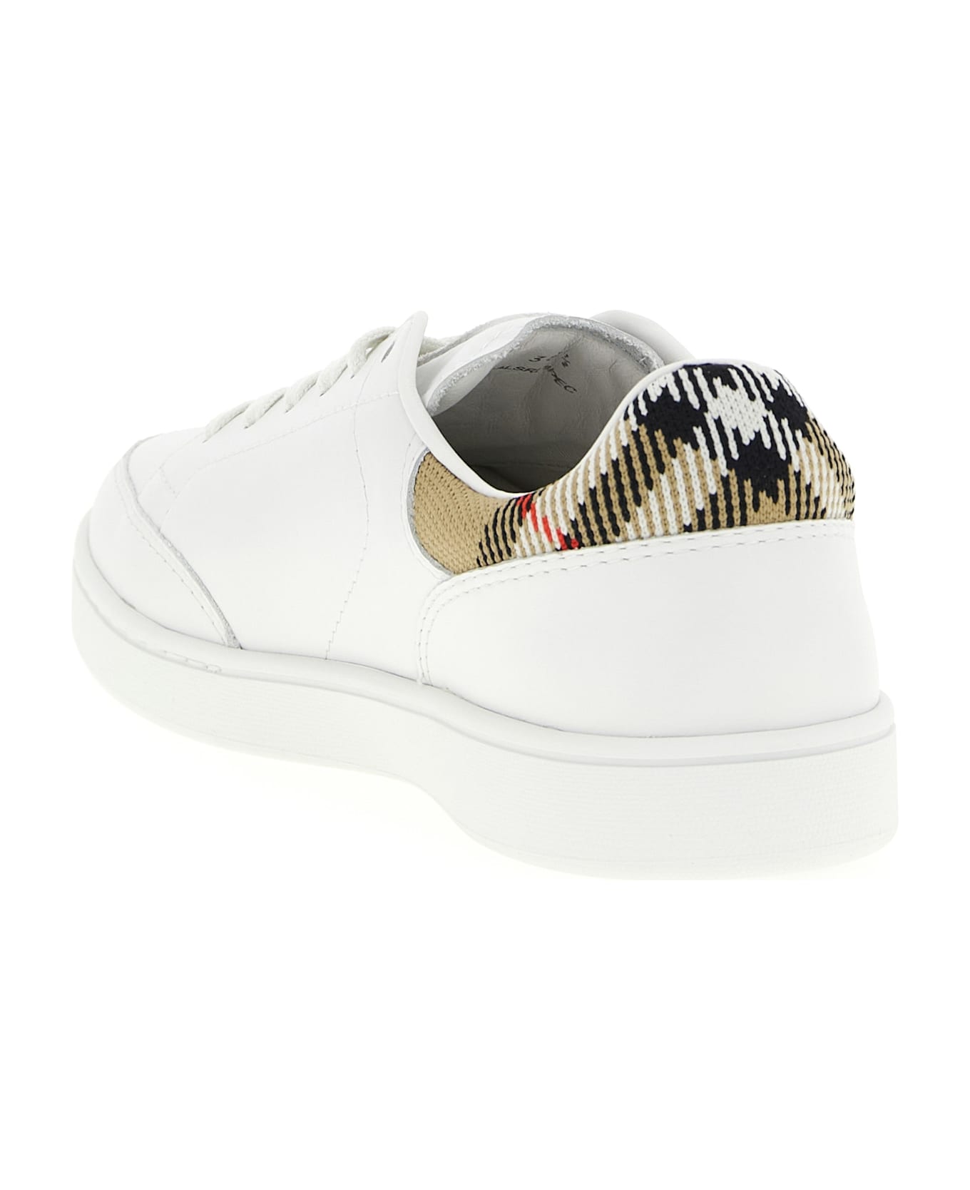 Burberry Leather Sneakers - Multicolor