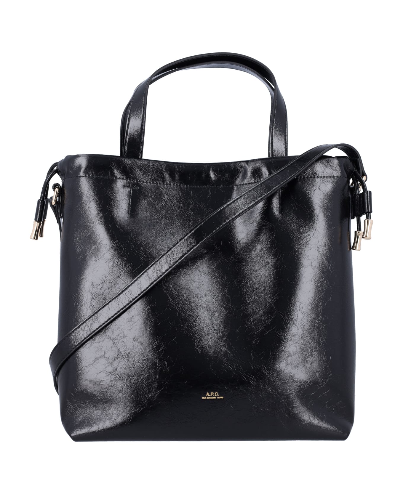 A.P.C. Ninon Shopping Bag - BLACK